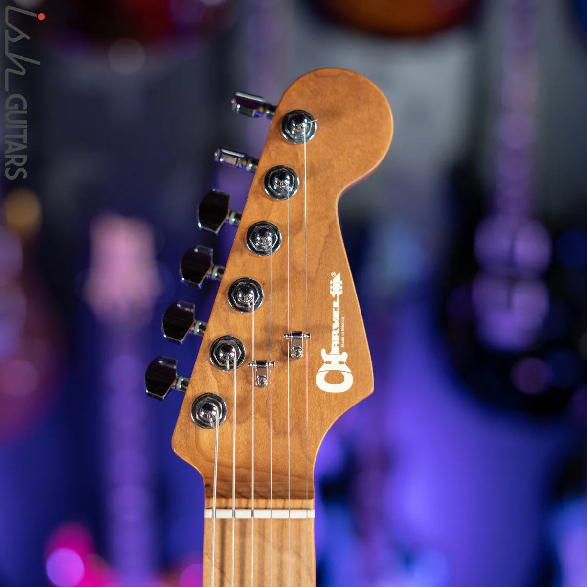 2020 Charvel Pro-Mod DK24 HH 2PT CM 3-Tone Sunburst - Image 6