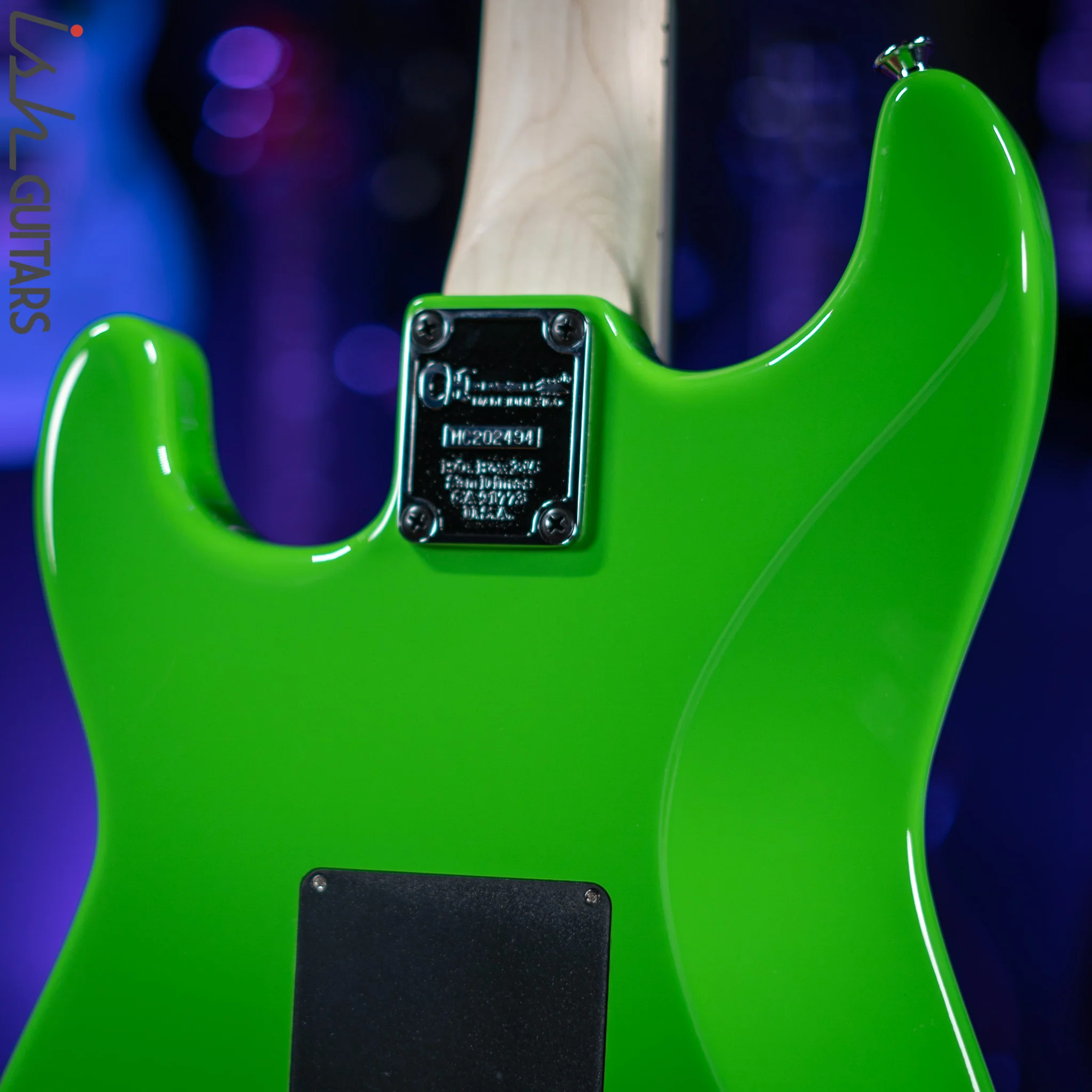 2020 Charvel Pro-Mod SoCal 1 SC3 HSH FR Slime Green - Image 8