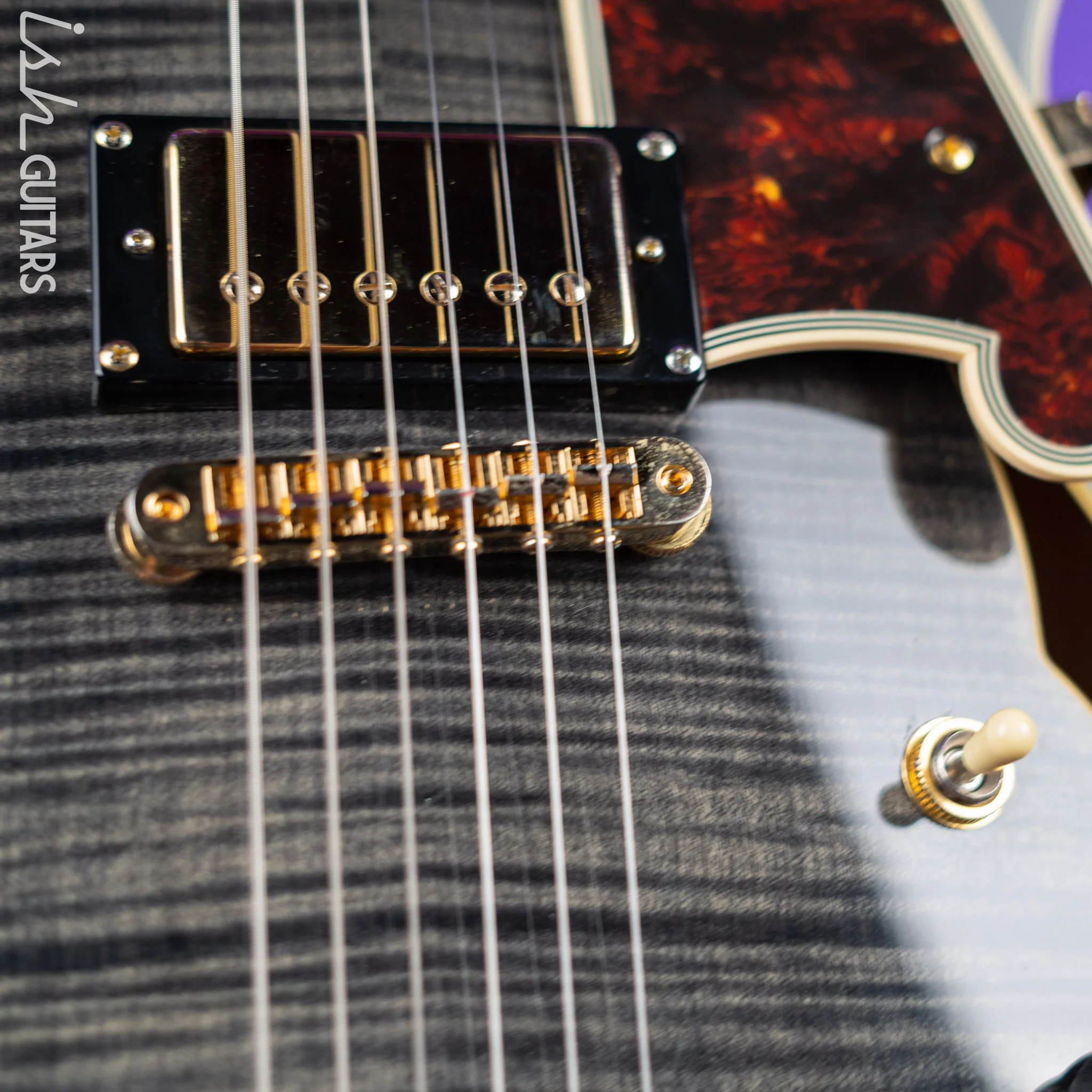2020 D'Angelico EX-DC Grey Black - Image 6