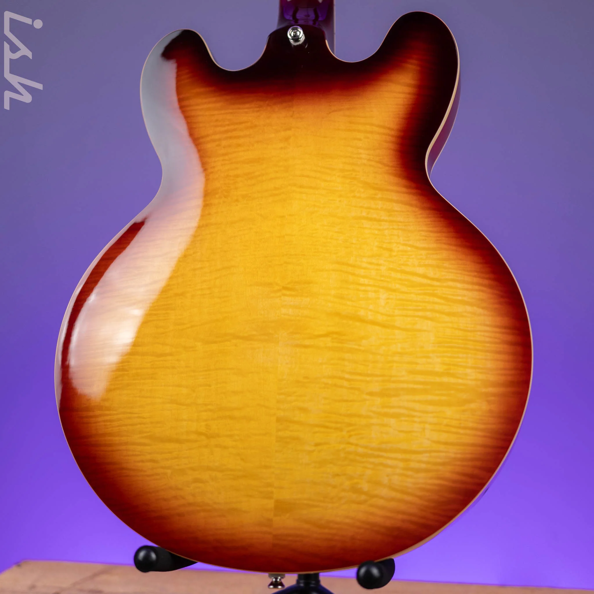 2020 Epiphone ES-335 Figured Semi-Hollow Raspberry Tea Burst - Image 11