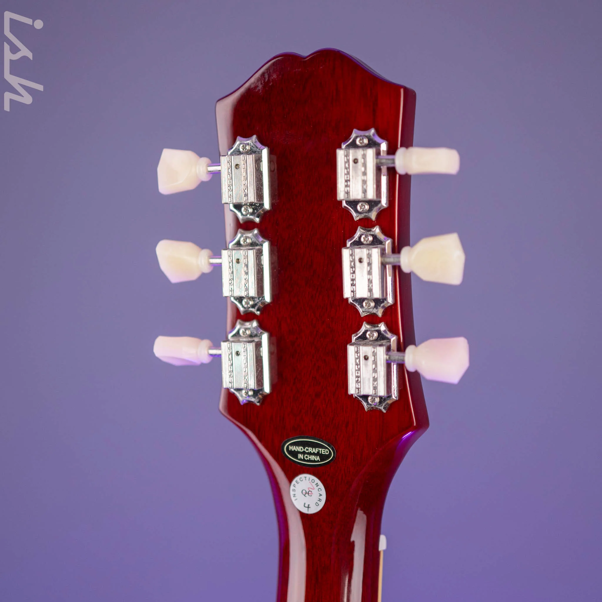 2020 Epiphone ES-335 Figured Semi-Hollow Raspberry Tea Burst - Image 15