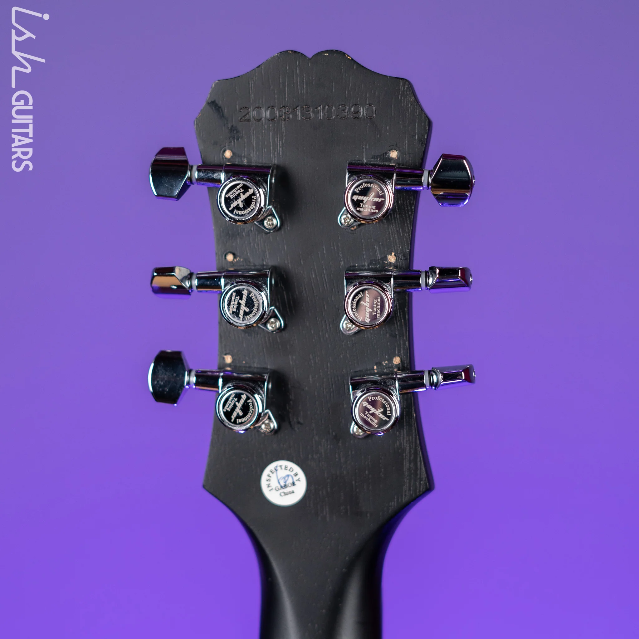 2020 Epiphone Les Paul Special Vintage Edition Black - Image 12