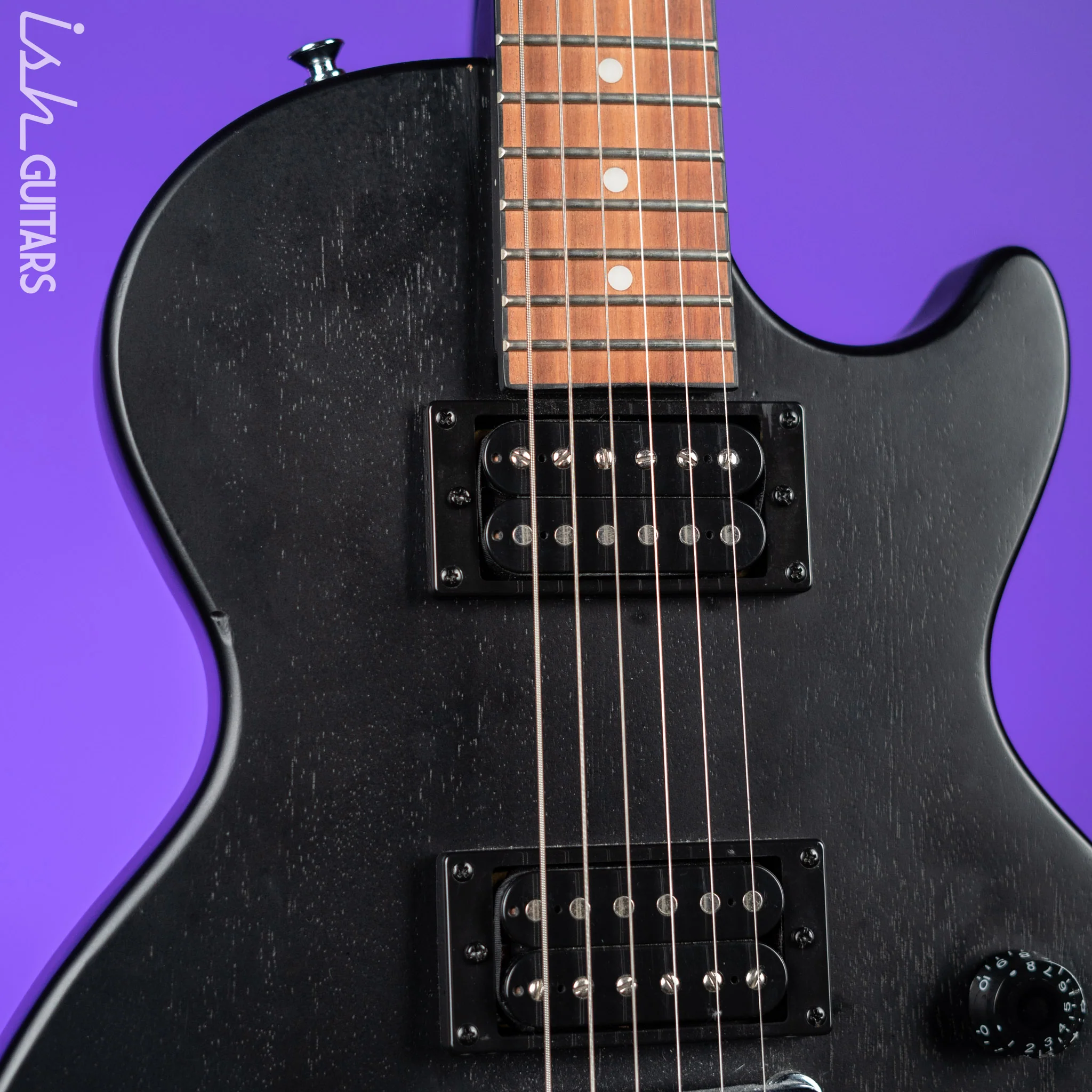 2020 Epiphone Les Paul Special Vintage Edition Black - Image 3