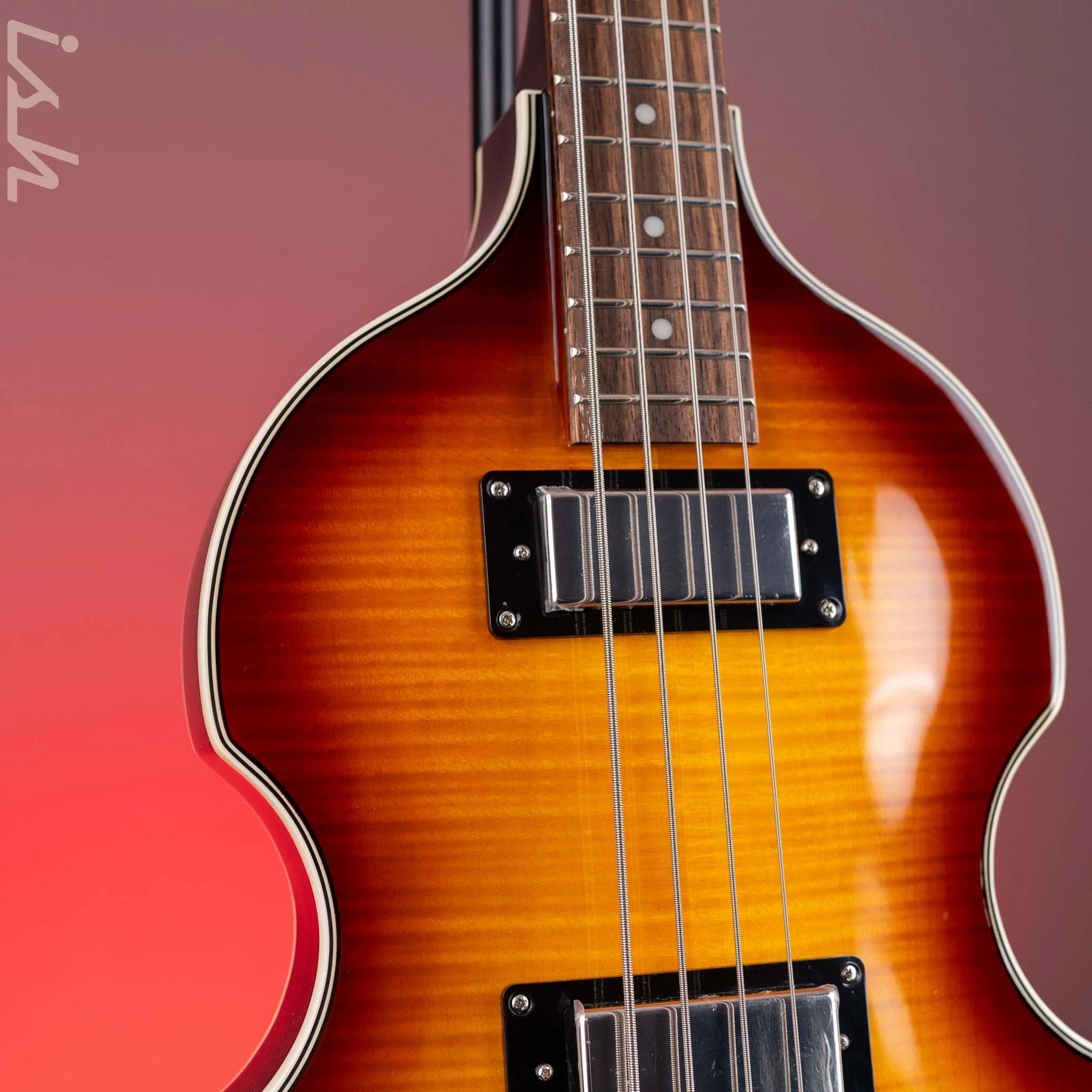 2020 Epiphone Viola Vintage Sunburst - Image 3