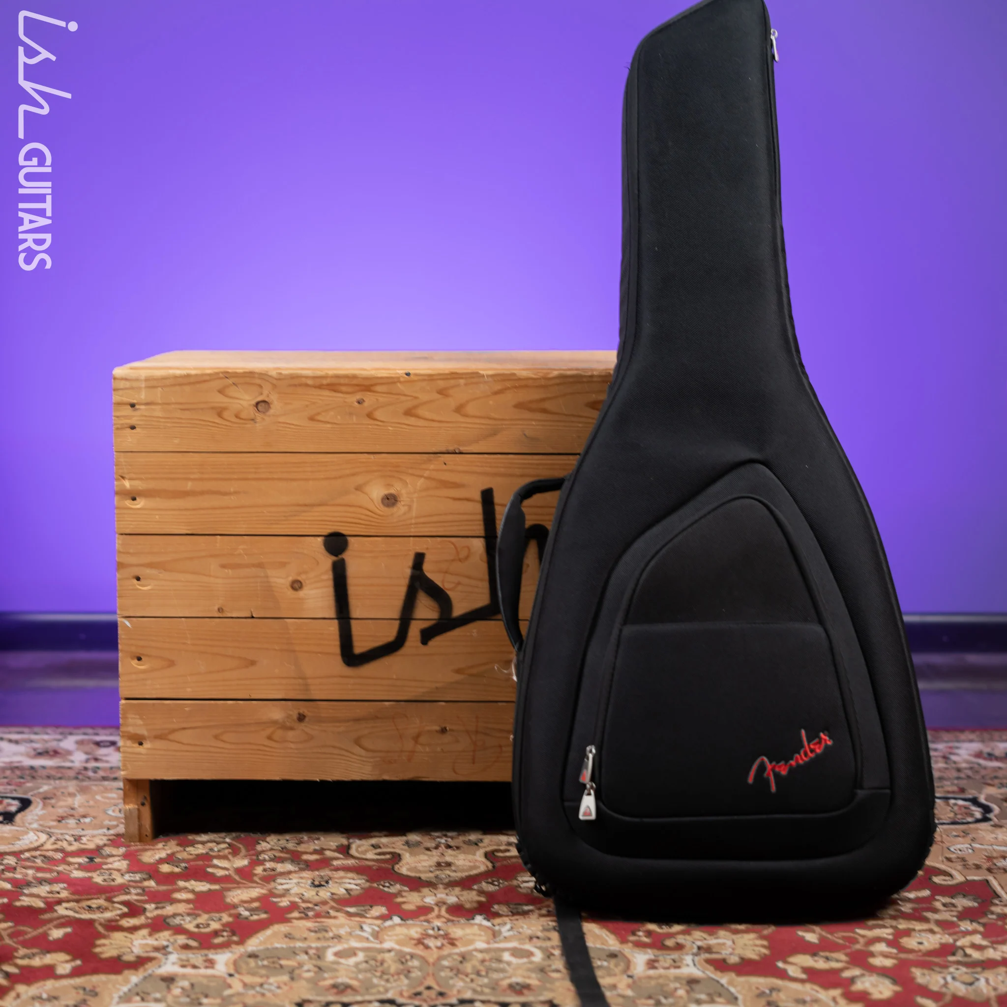 2020 Fender Acoustasonic Stratocaster Black - Image 17
