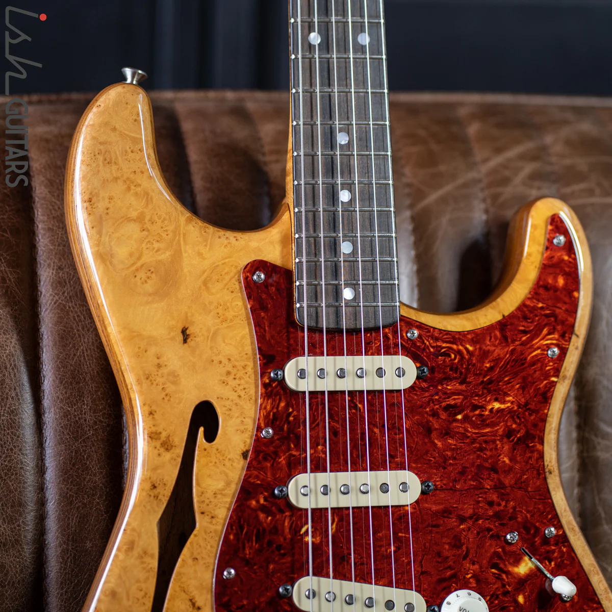2020 Fender Custom Shop Artisan Thinline Strat - Image 3