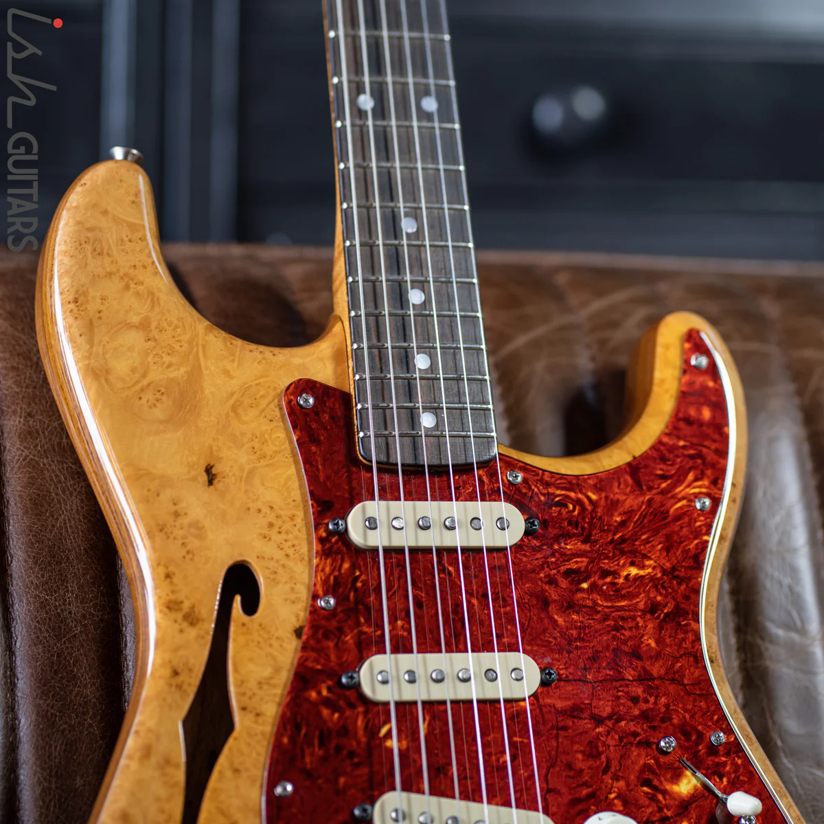 2020 Fender Custom Shop Artisan Thinline Strat - Image 5