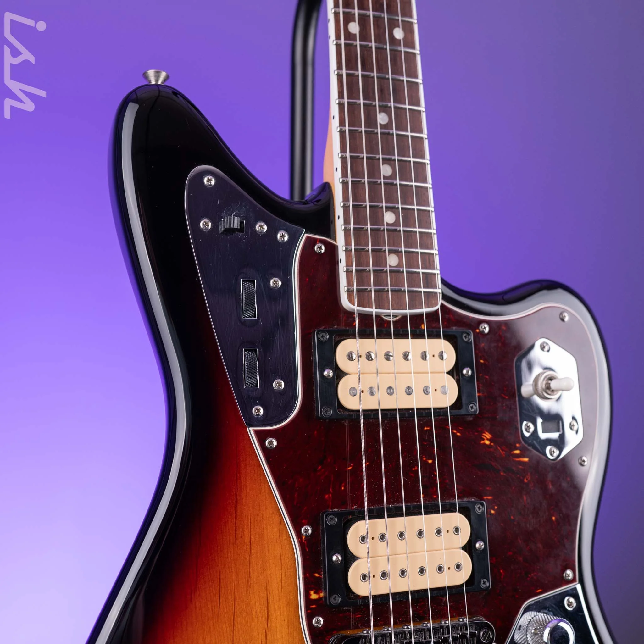 2020 Fender Kurt Cobain Signature NOS Jaguar 3-Color Sunburst - Image 3