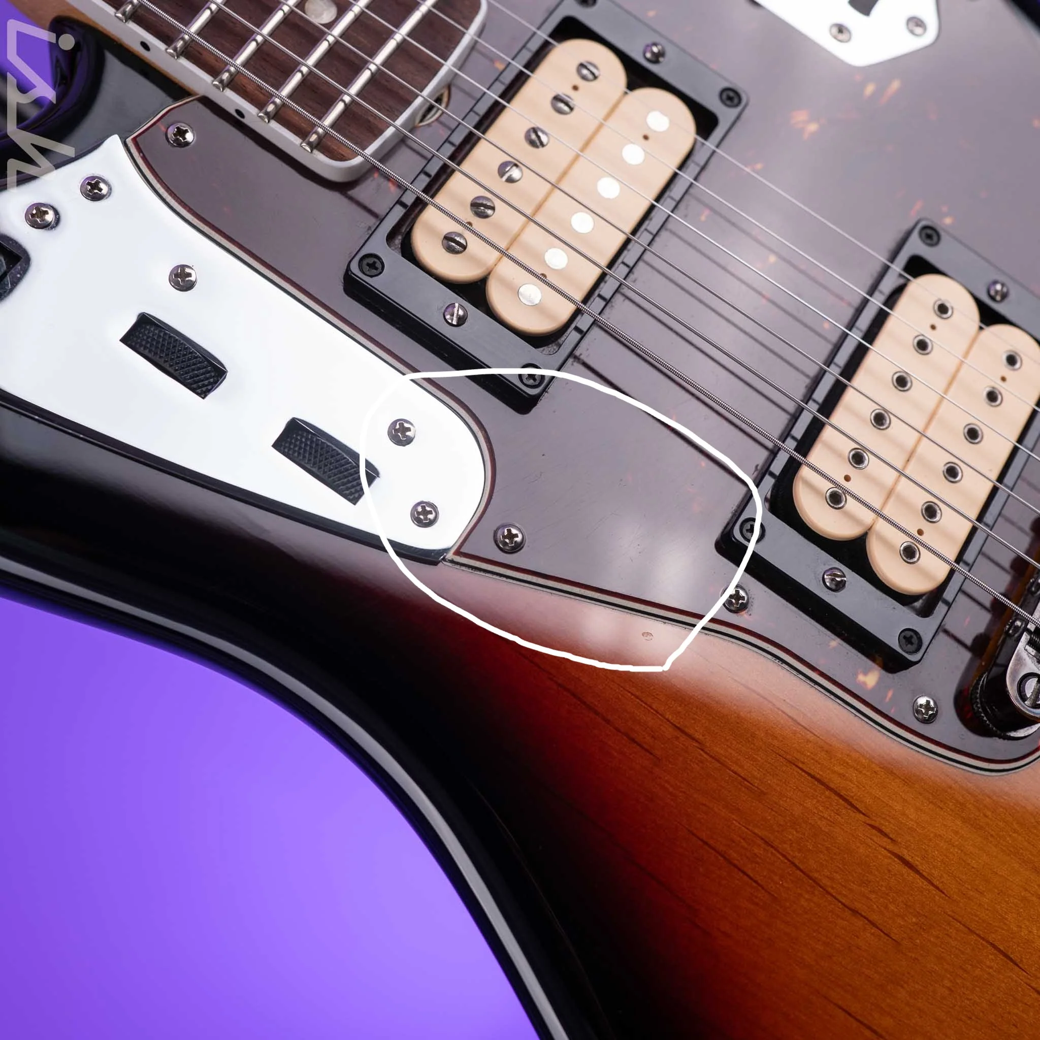 2020 Fender Kurt Cobain Signature NOS Jaguar 3-Color Sunburst - Image 5