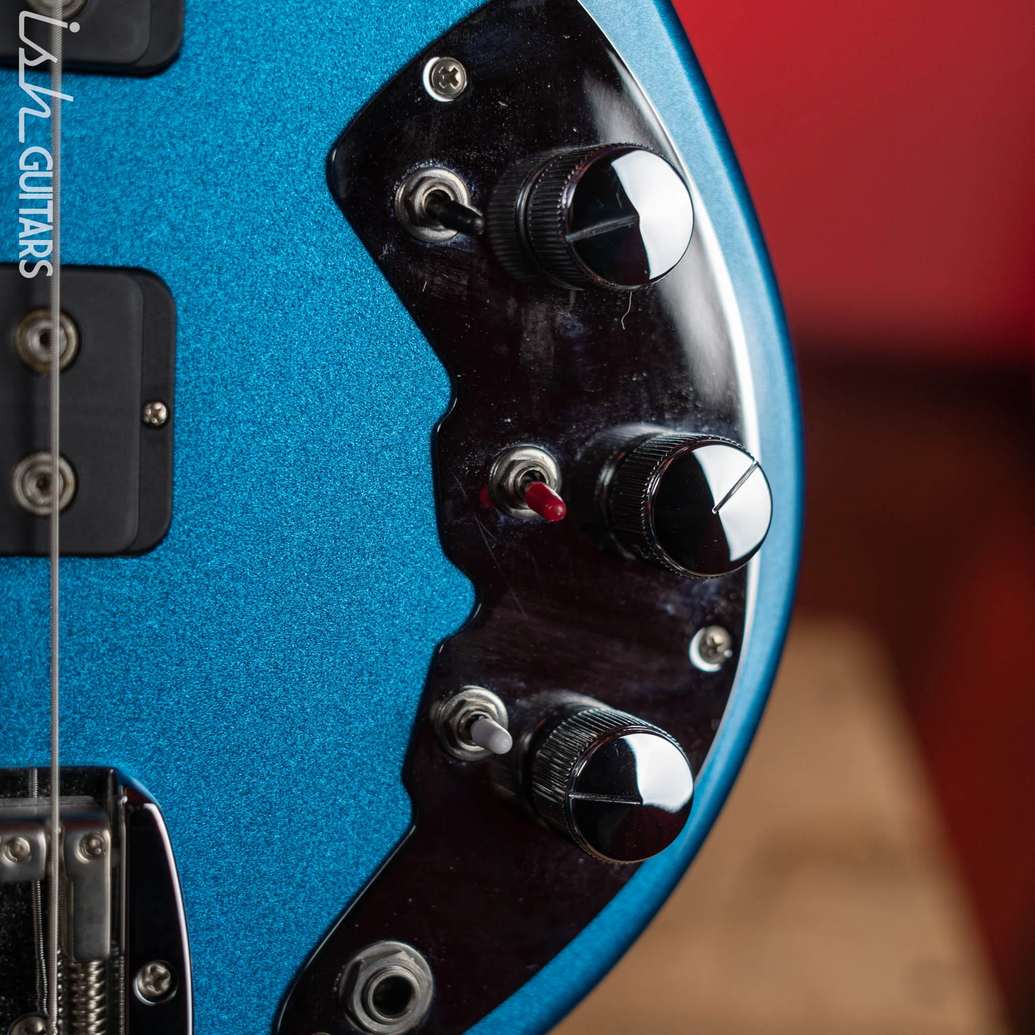 2020 G&L CLF Research L-2500 Bass Guitar Series E Blue Flake - Image 6