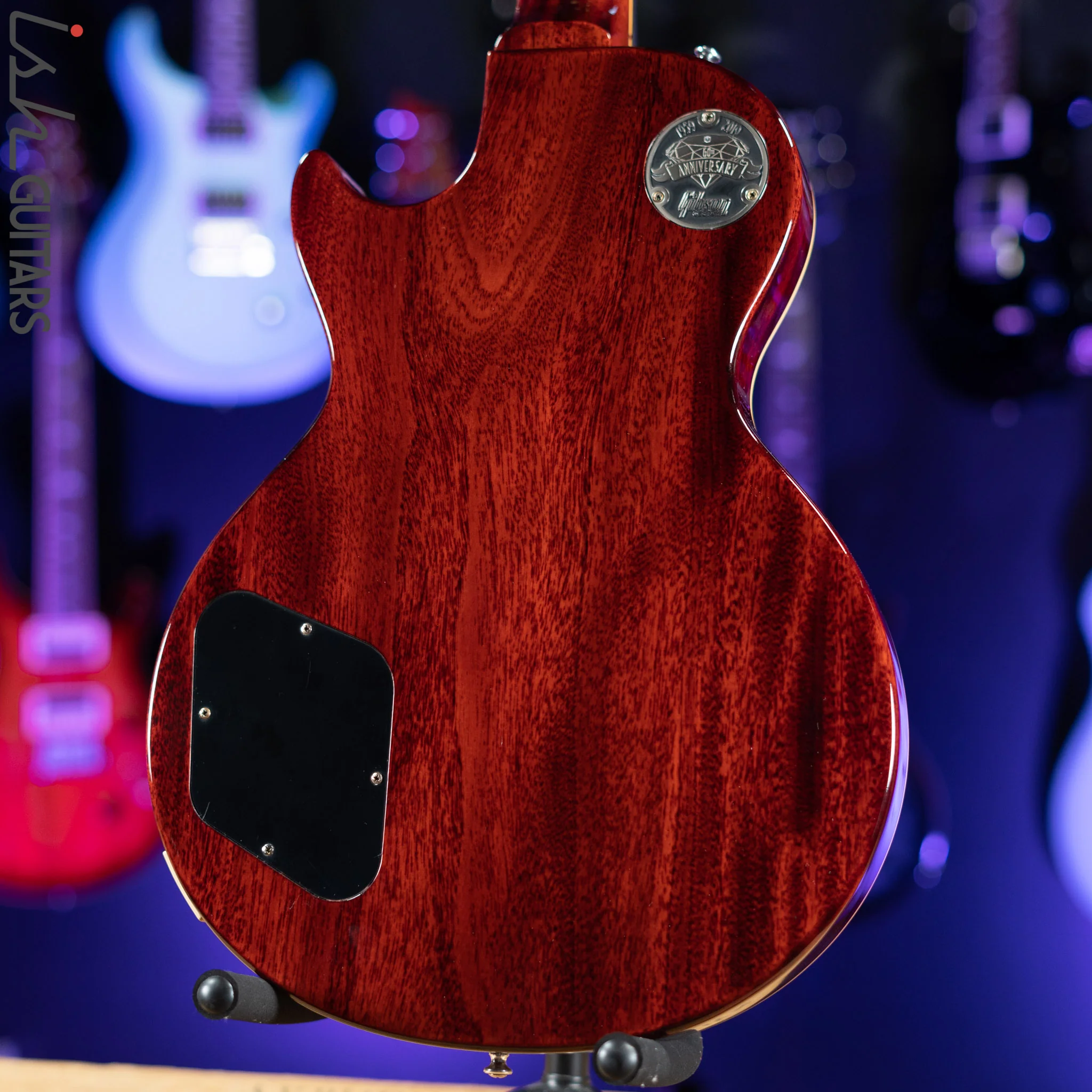 2020 Gibson Custom 60th Anniversary '59 Les Paul Reissue Deep Cherry Sunburst - Image 8
