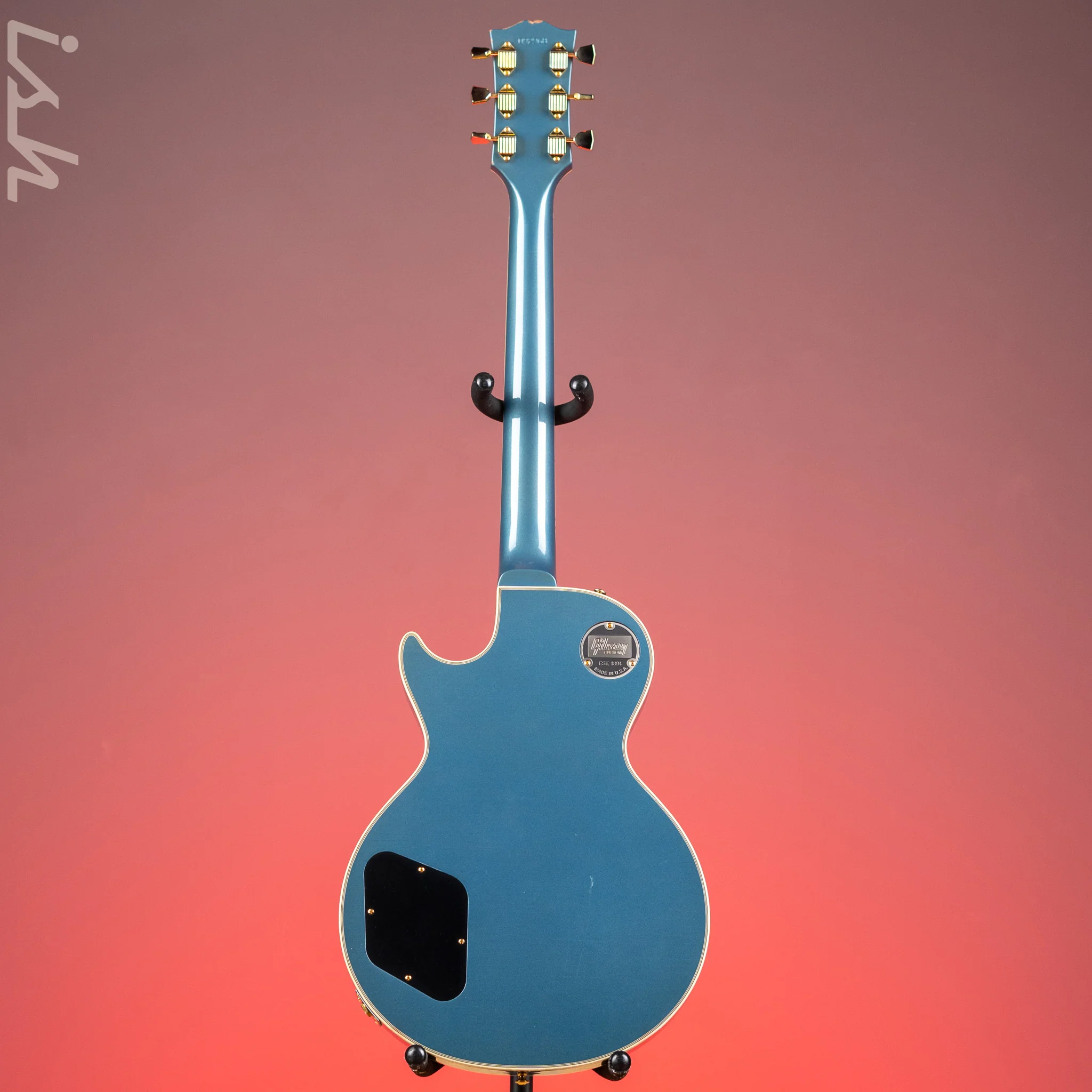 2020 Gibson Custom Shop Les Paul 1968 Reissue Pelham Blue - Image 9