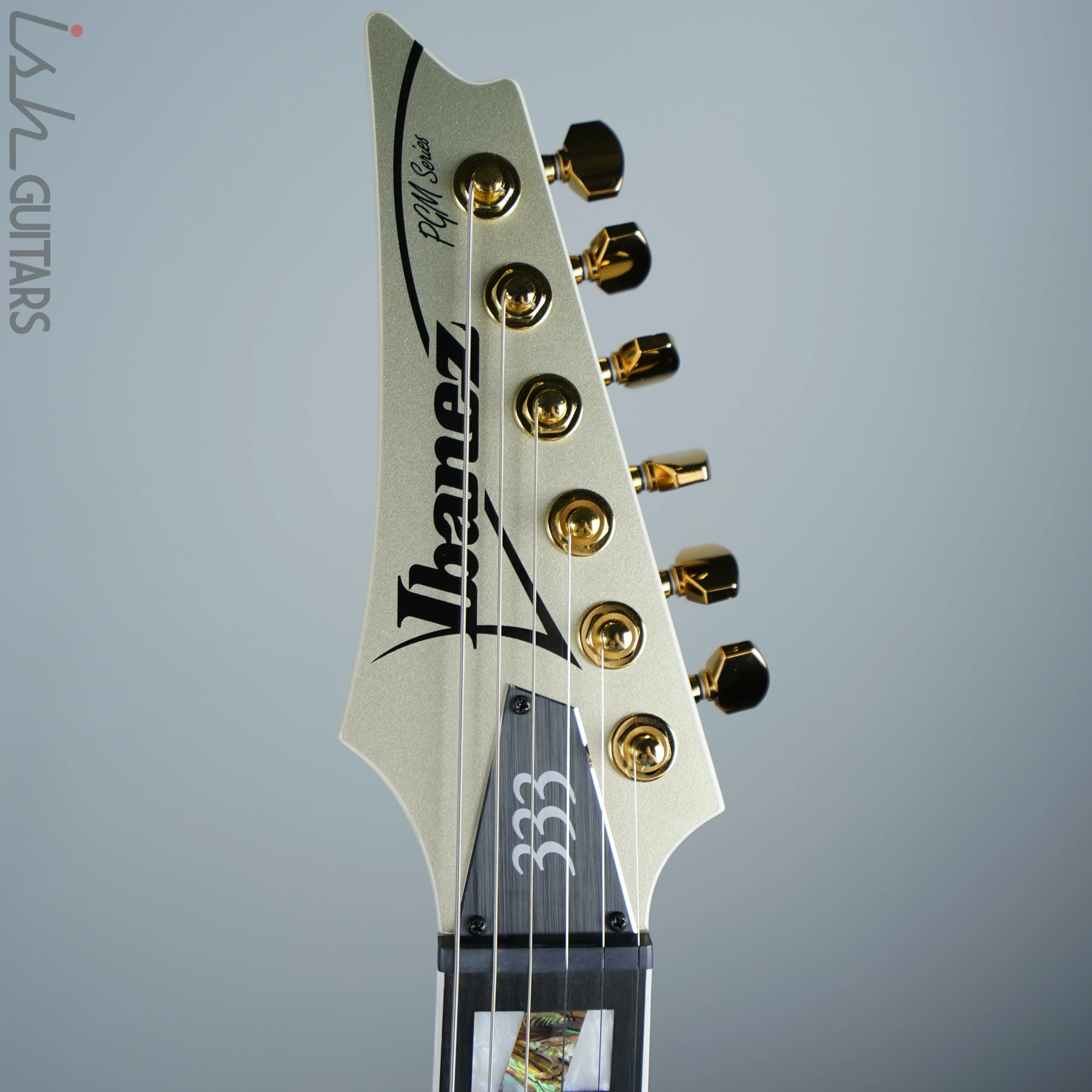 2020 Ibanez Paul Gilbert PGM333 Limited Edition 30th Anniversary Champagne Gold - Image 6