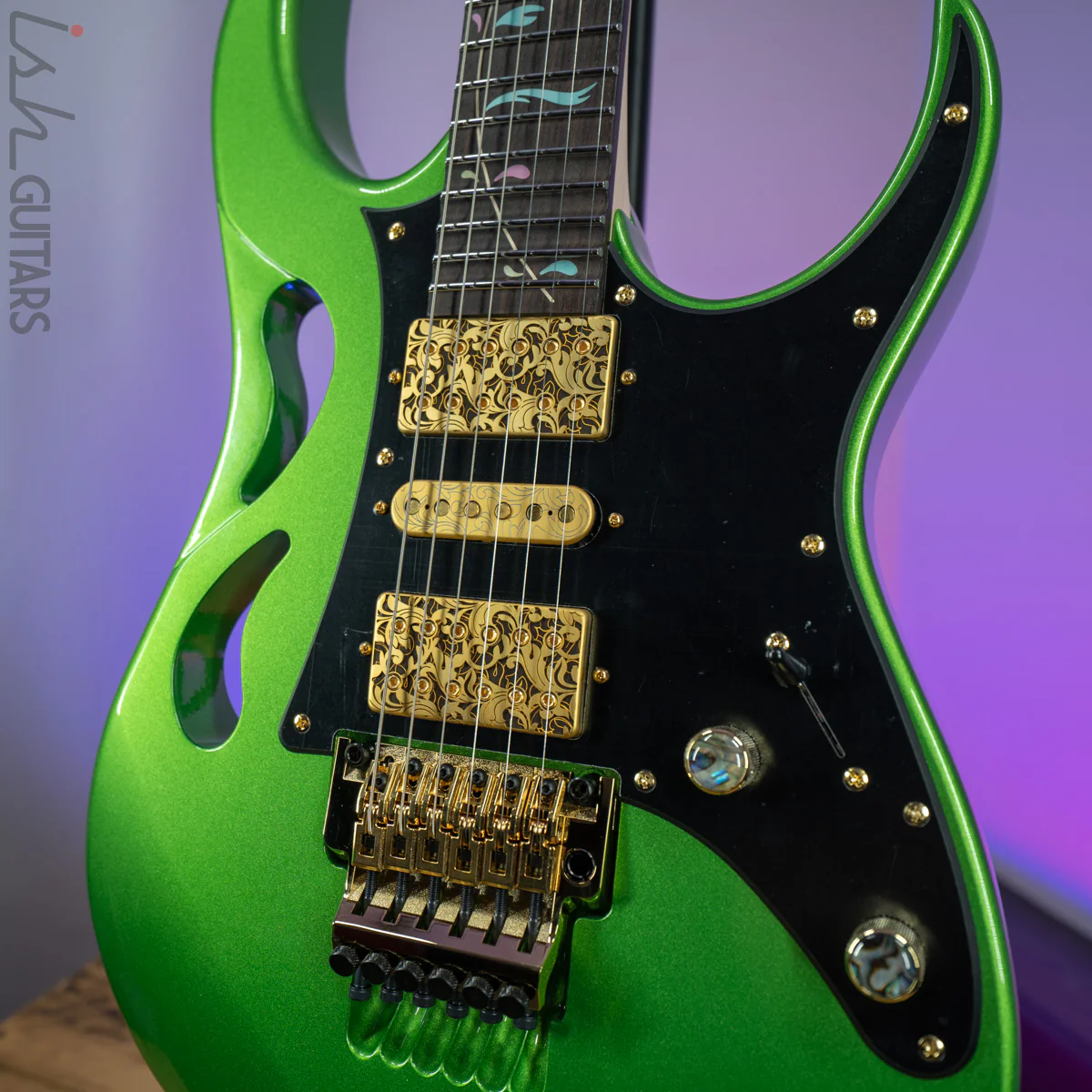 Ibanez PIA3761 Steve Vai Signature Envy Green - Image 7