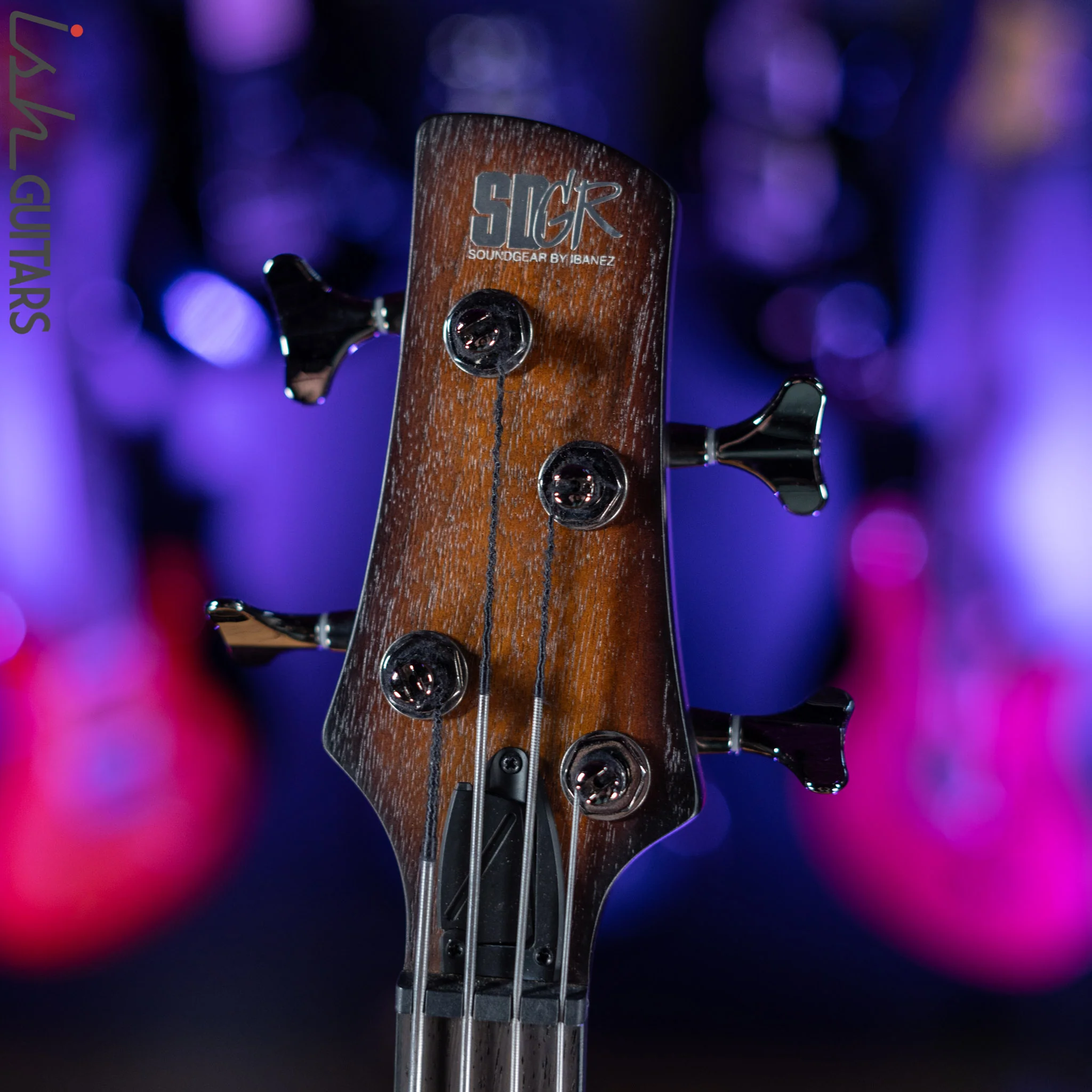 2020 Ibanez SDGR SF700 Bass Brown Burst Flat - Image 7