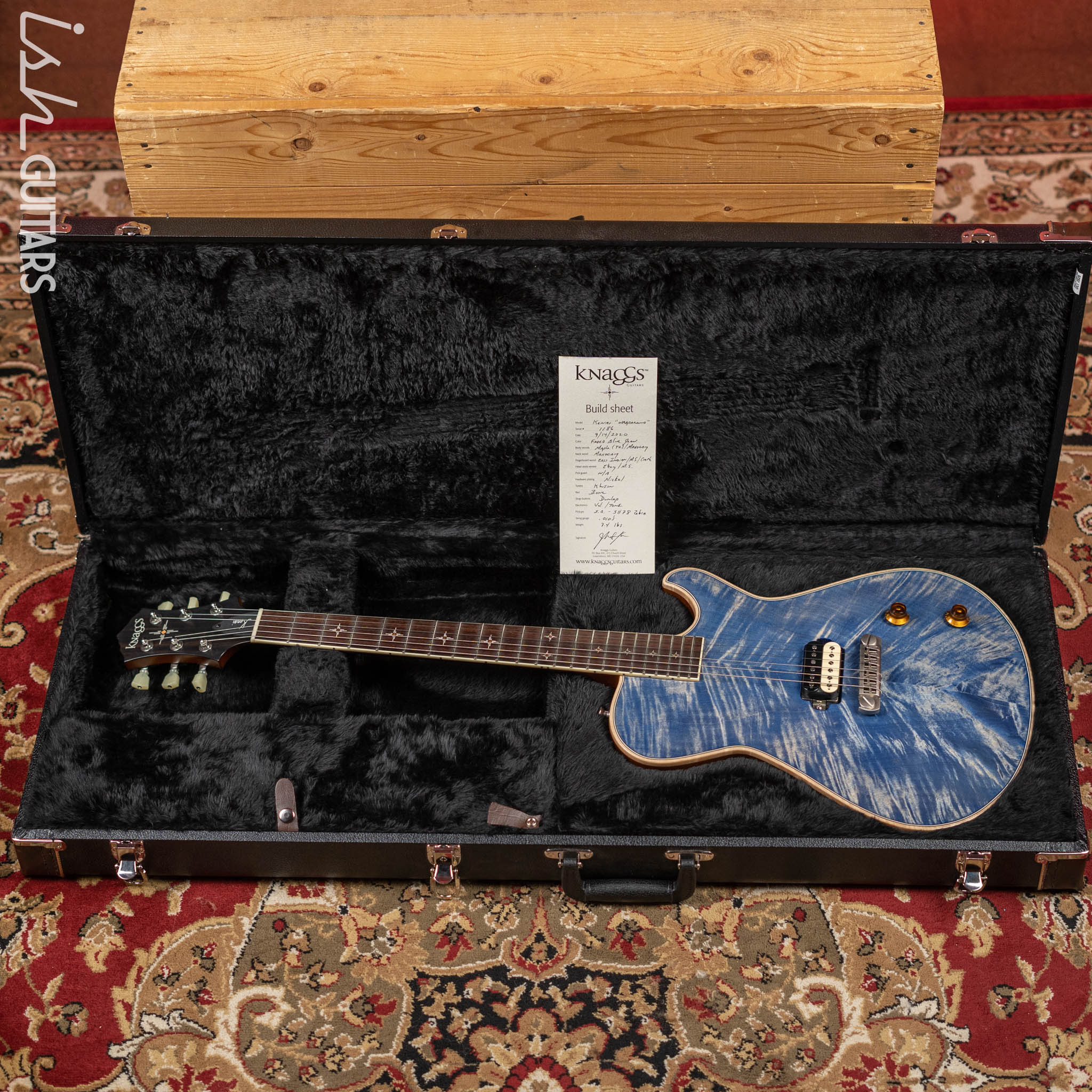 2020 Knaggs Kenai T2 “Wraparound” Faded Blue Jean - Image 15