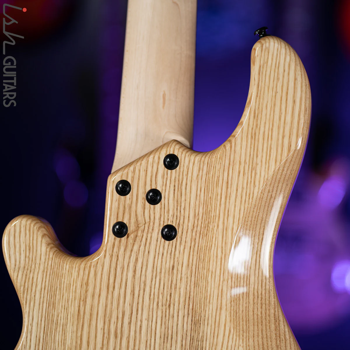 2020 Lakland Skyline Series 55-01 5-String Bass Natural Spalted Maple - Image 9