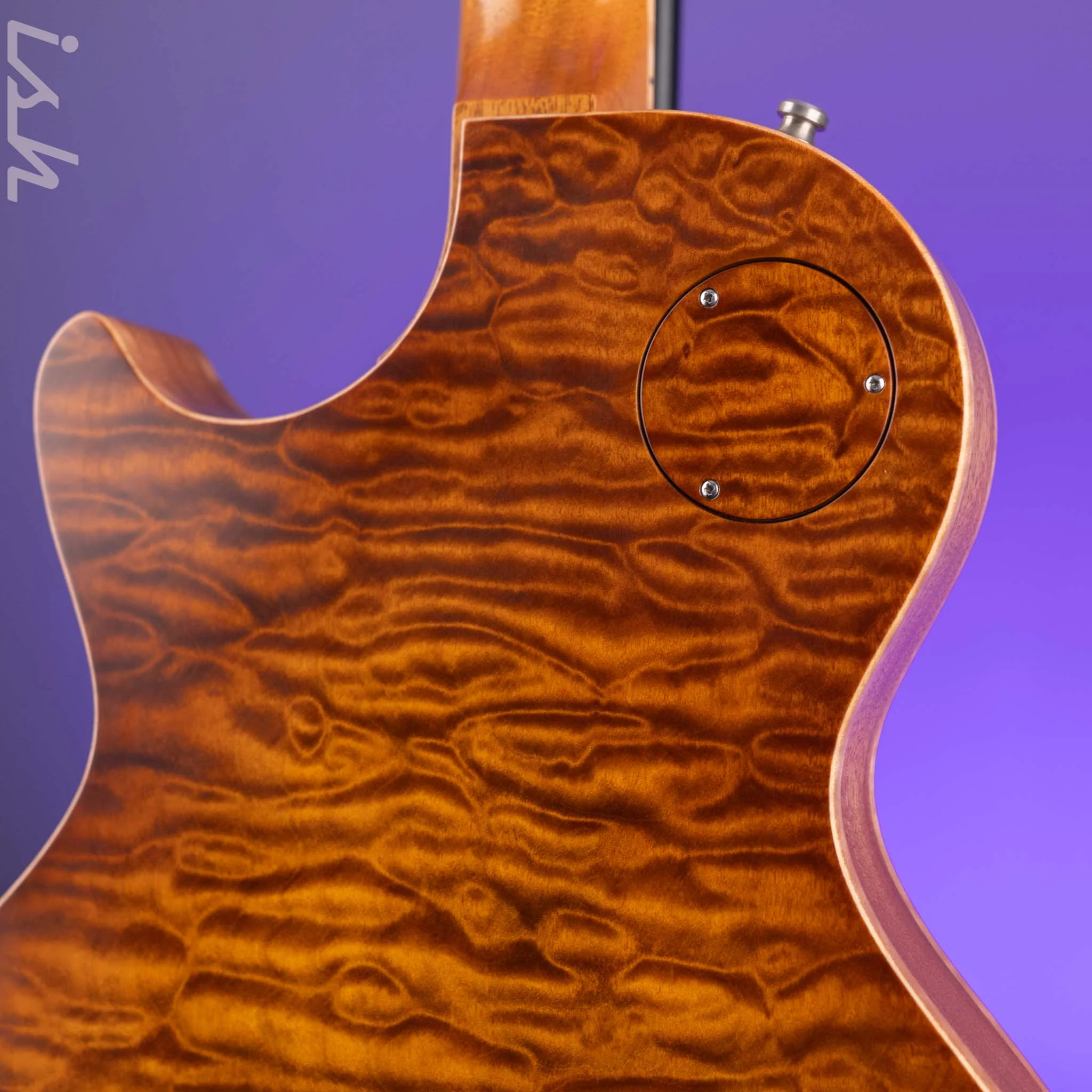 2020 Nik Huber Orca Custom Order Semi-Hollow D.S. Faded Sunburst - Image 10