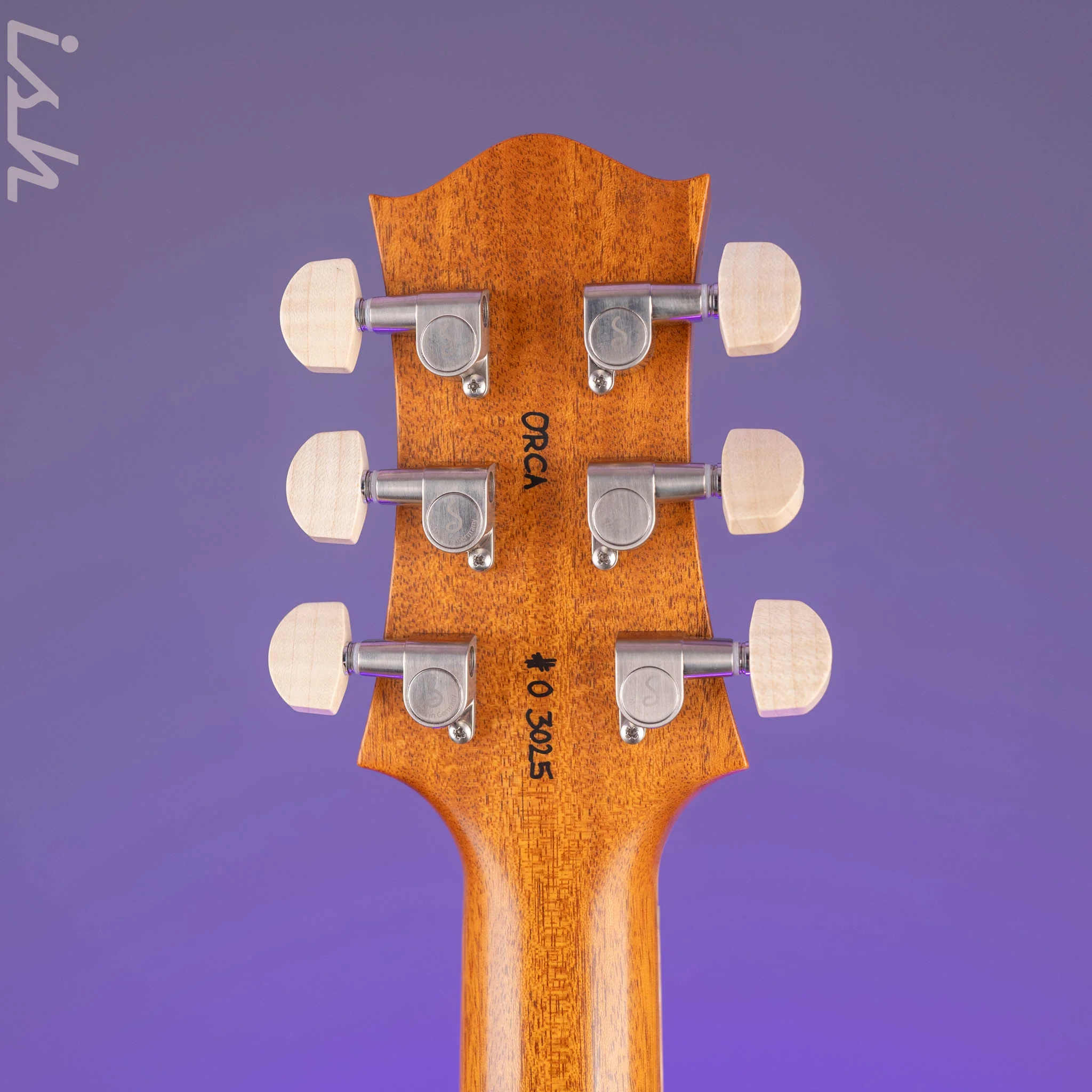2020 Nik Huber Orca Custom Order Semi-Hollow D.S. Faded Sunburst - Image 12