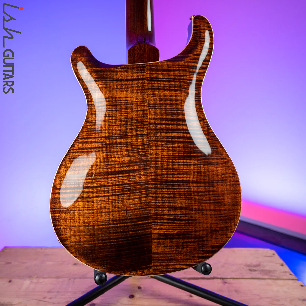 Used 2020 Paul Reed Smith PRS McCarty 594 Hollowbody II Wood Library 10 Top Orange Tiger - Image 8