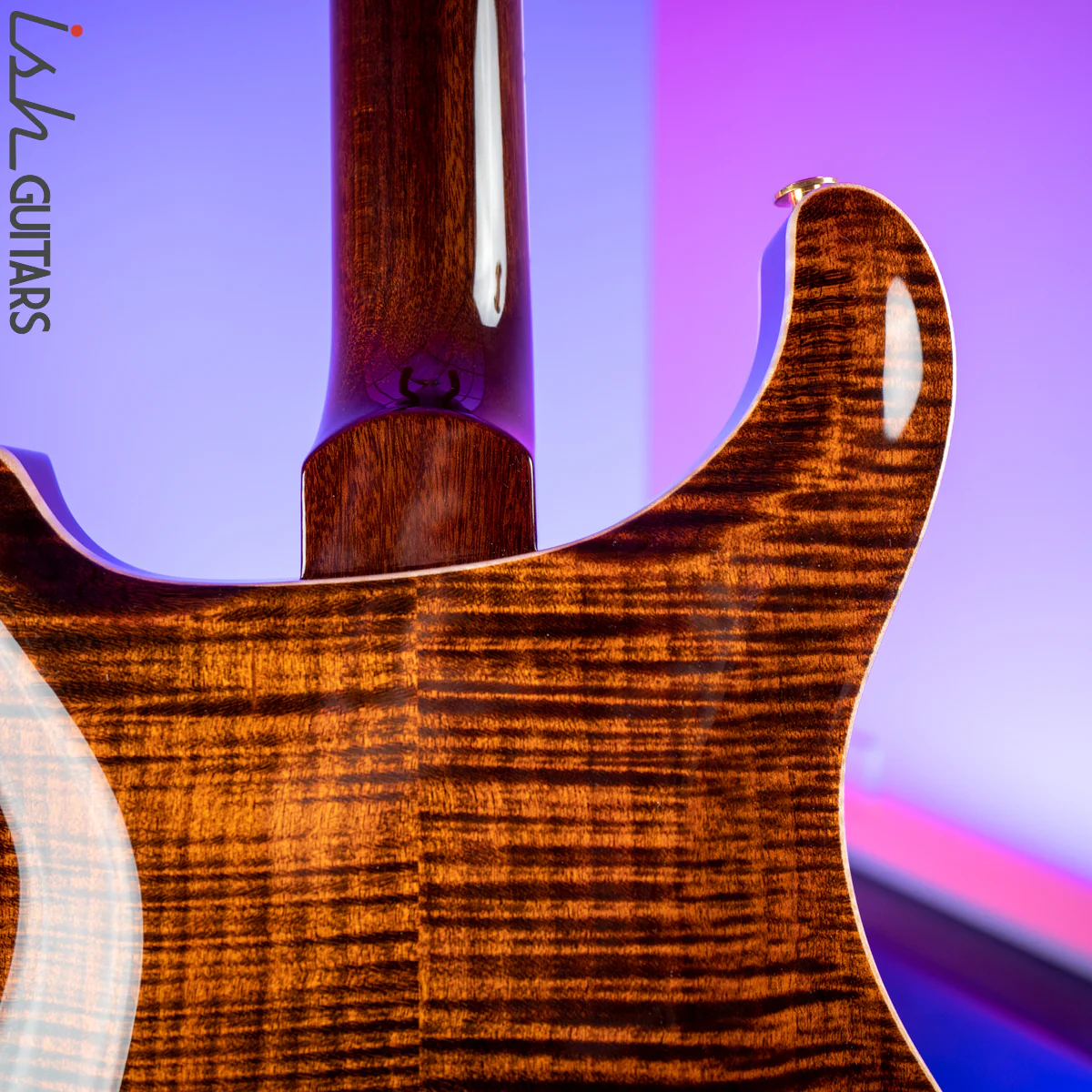 Used 2020 Paul Reed Smith PRS McCarty 594 Hollowbody II Wood Library 10 Top Orange Tiger - Image 9