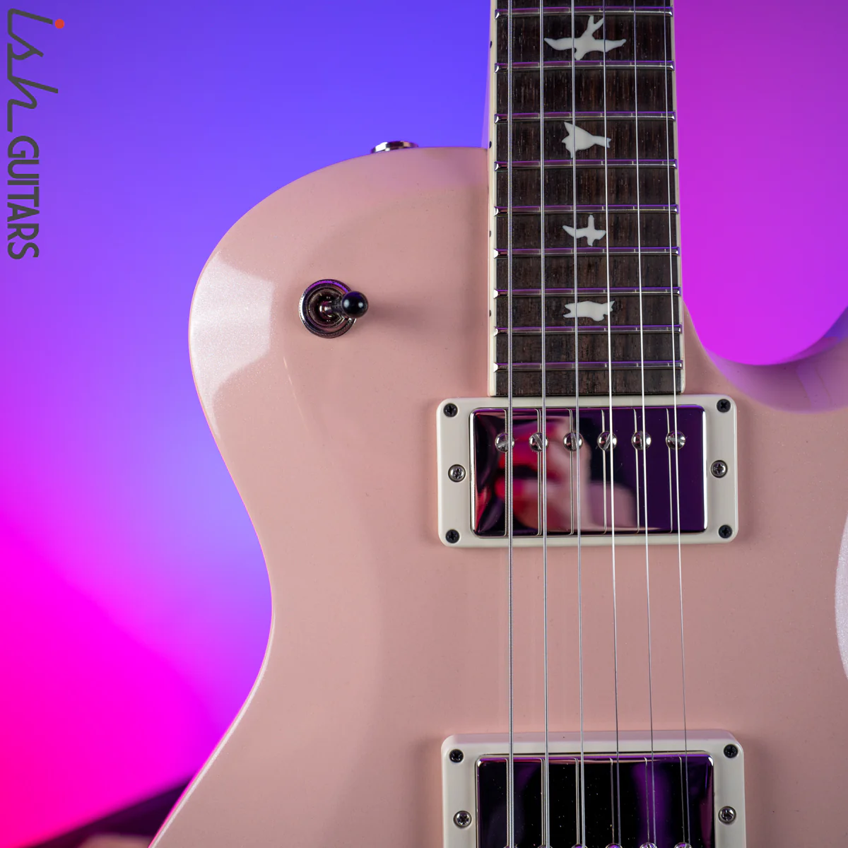 2020 Paul Reed Smith PRS S2 McCarty 594 Singlecut Metallic Grandma Hannon Pink - Image 3