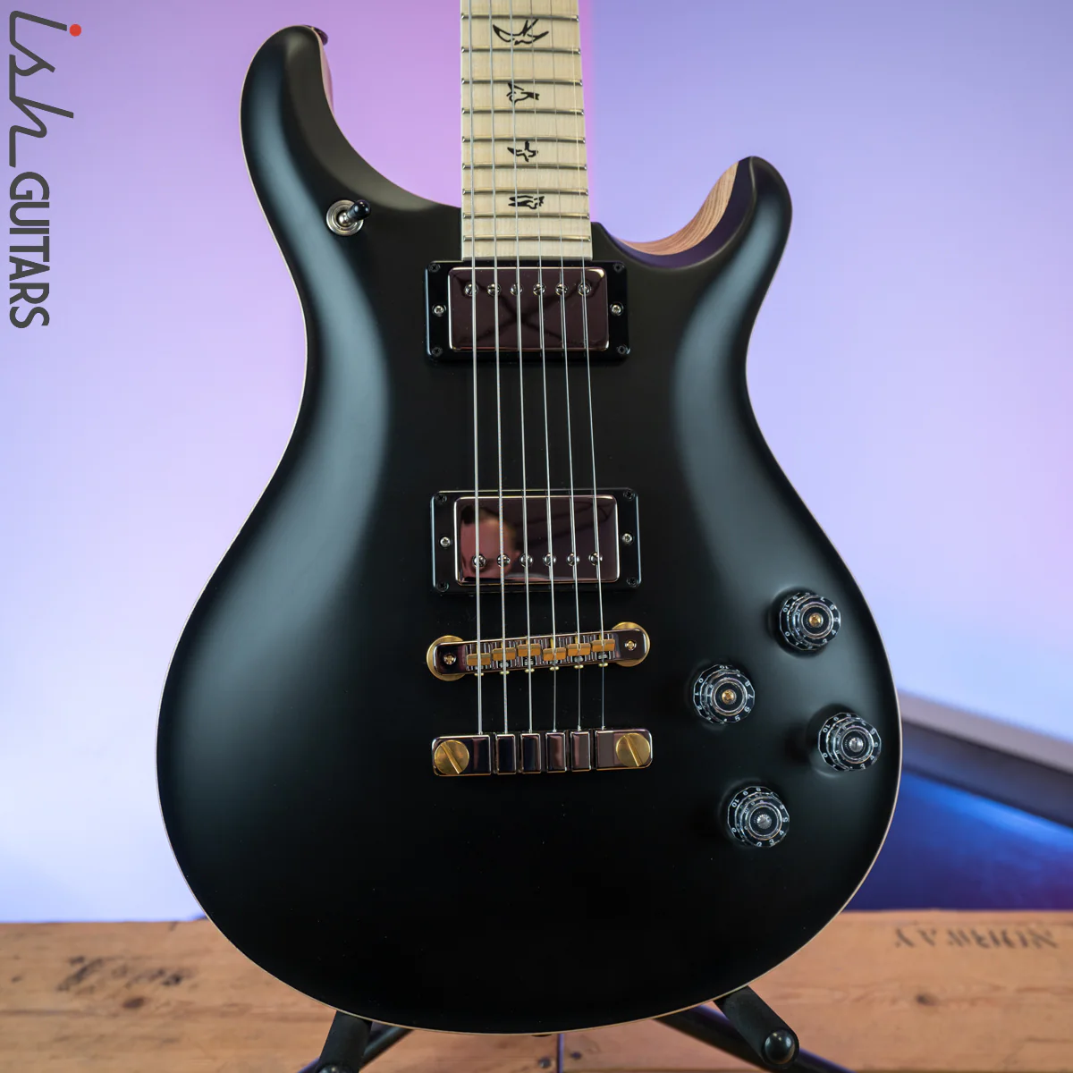 2020 Paul Reed Smith PRS Wood Library McCarty 594 Black Satin Ash Maple Neck
