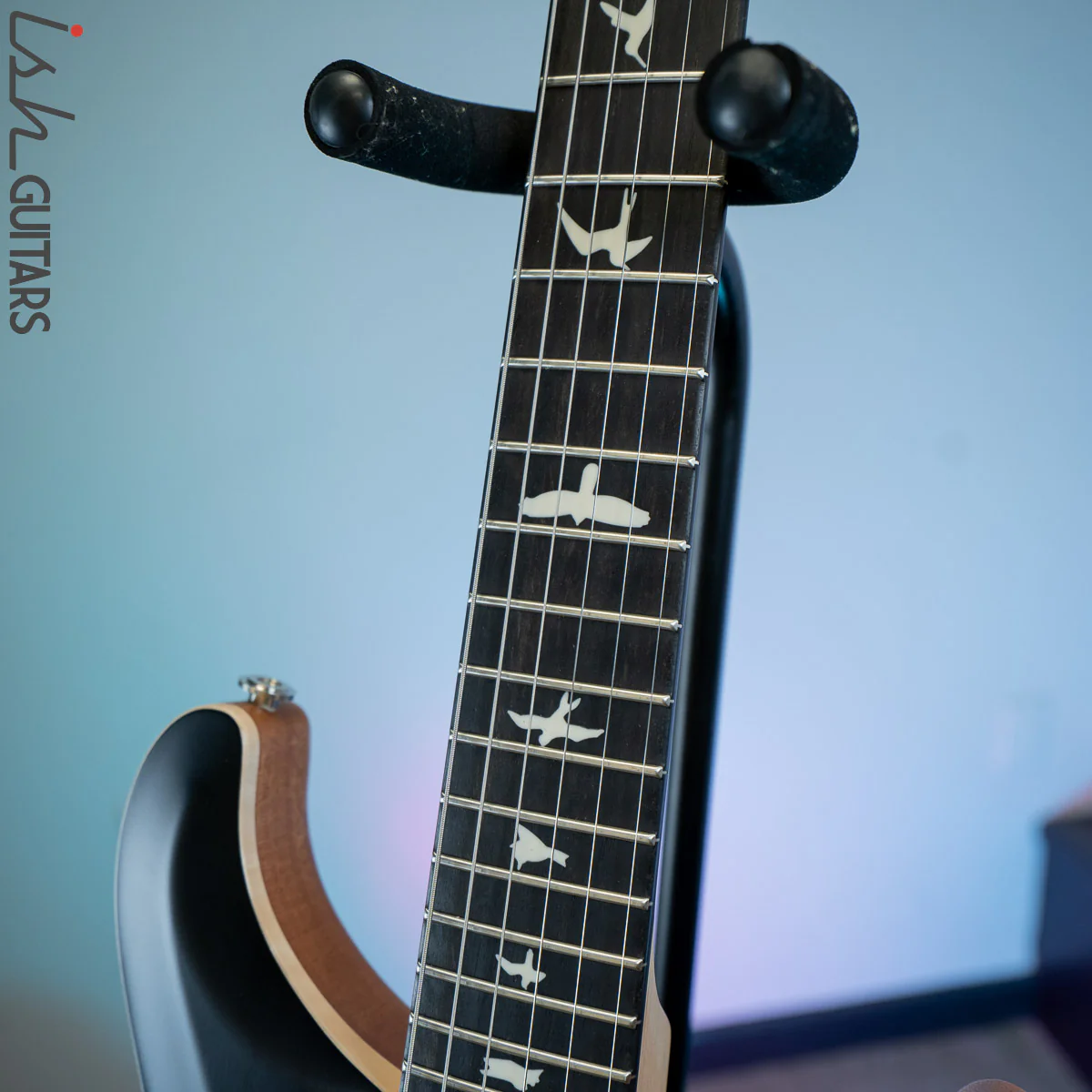 PRS CE 24 Satin Nitro 57/08 Ebony Fretboard Black - Image 6