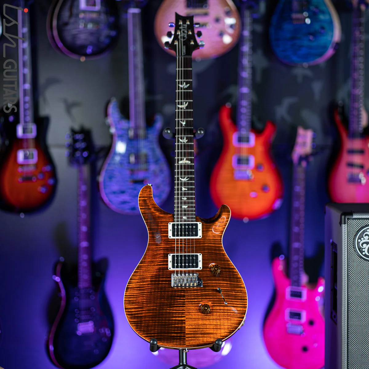 2021 PRS Custom 24 Orange Tiger - Image 2