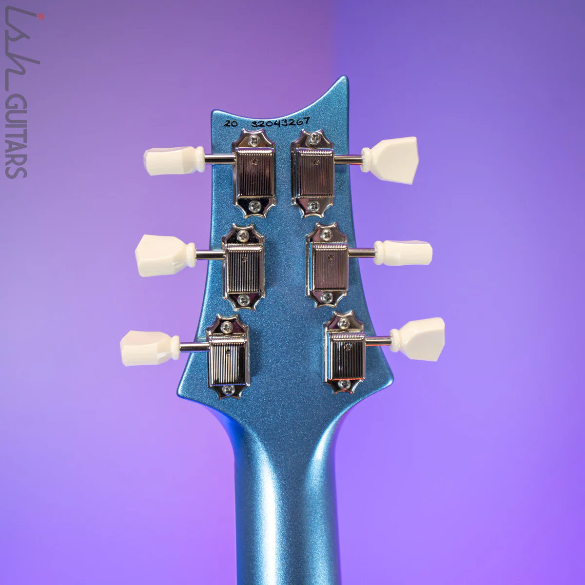 PRS S2 McCarty Thinline 594 Frost Blue Metallic - Image 12