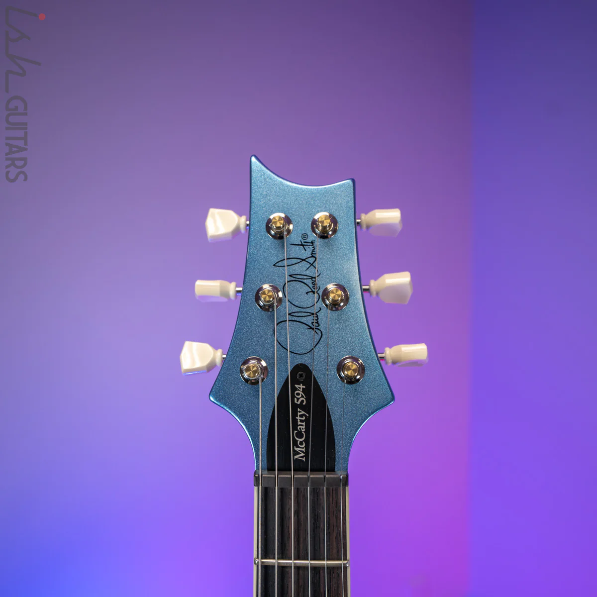 PRS S2 McCarty Thinline 594 Frost Blue Metallic - Image 7