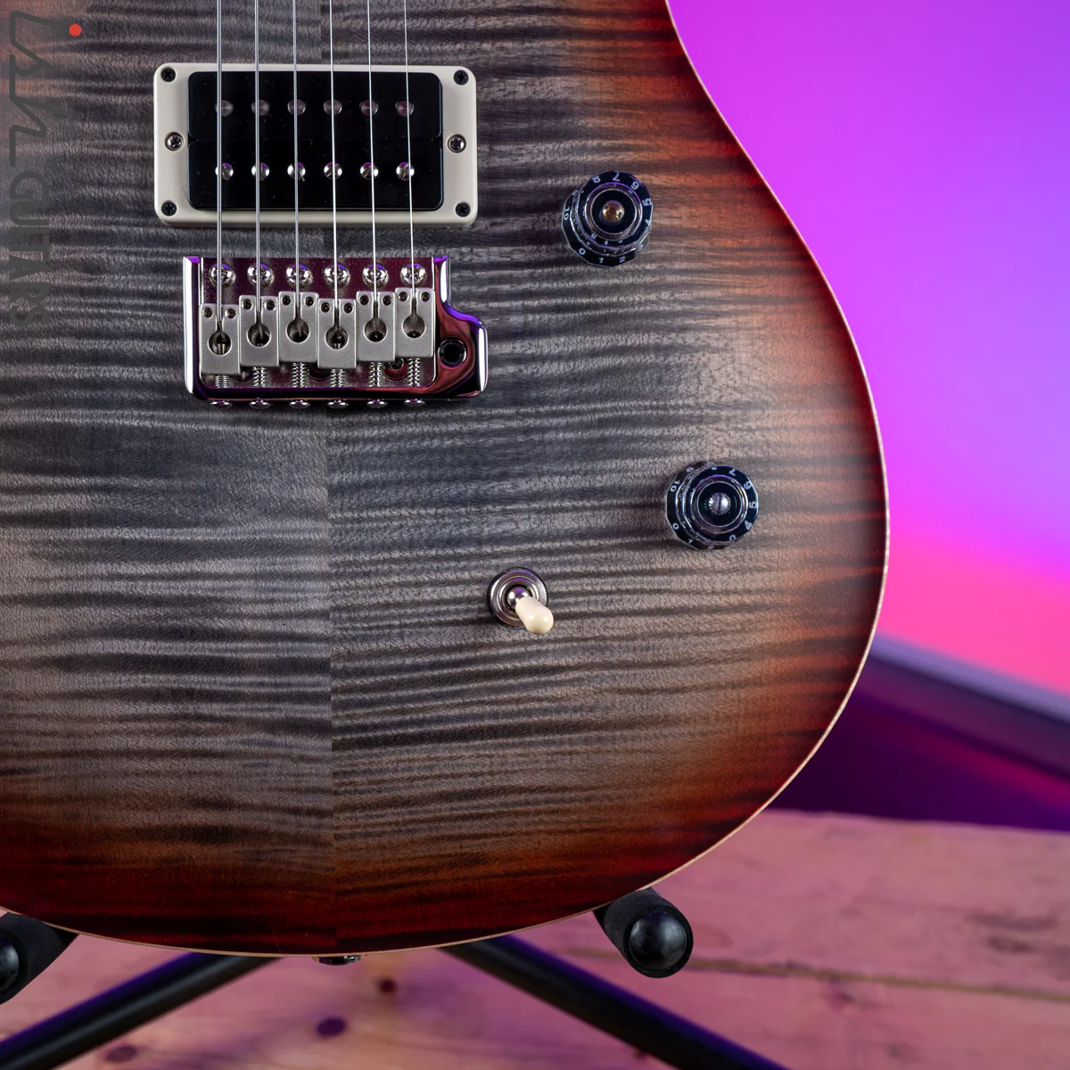2020 PRS Paul Reed Smith CE 24 Charcoal Cherry Burst Satin - Image 4
