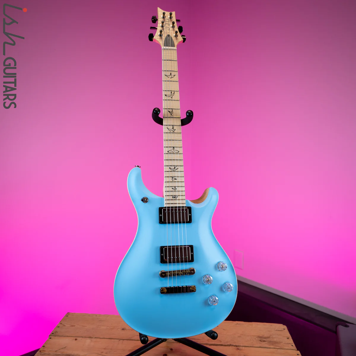 2020 PRS Paul Reed Smith McCarty 594 Wood Library Opaque Powder Blue Satin - Image 2
