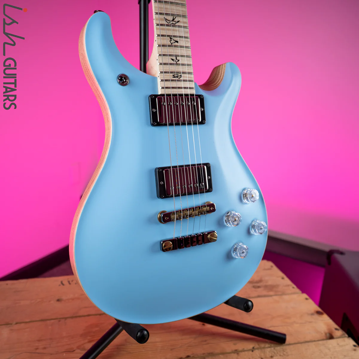 2020 PRS Paul Reed Smith McCarty 594 Wood Library Opaque Powder Blue Satin - Image 3