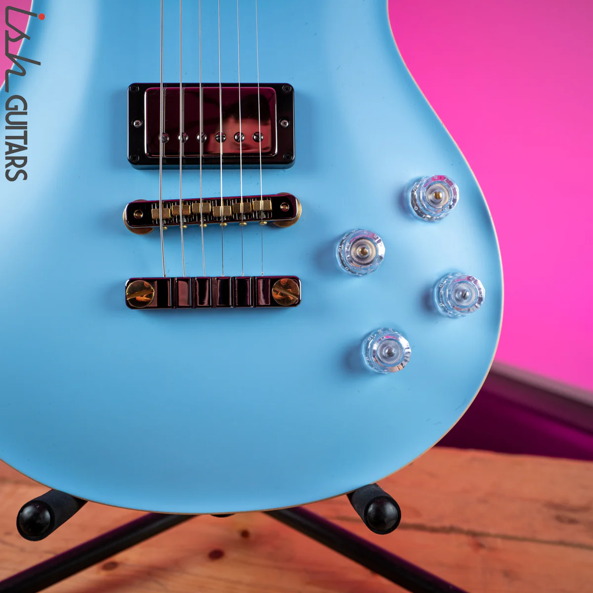 2020 PRS Paul Reed Smith McCarty 594 Wood Library Opaque Powder Blue Satin - Image 6