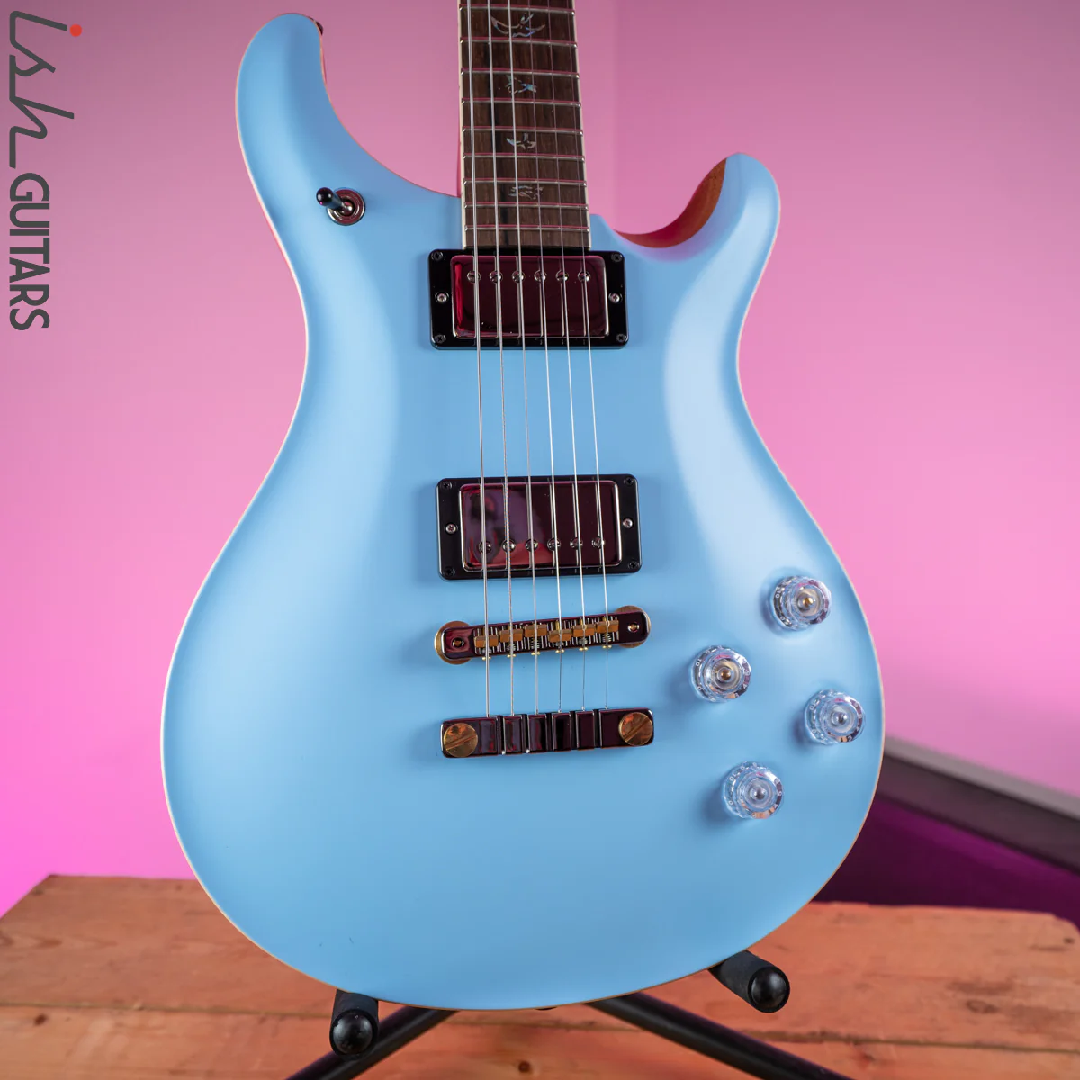 2020 PRS Paul Reed Smith McCarty 594 Wood Library Opaque Powder Blue Satin Brazilian