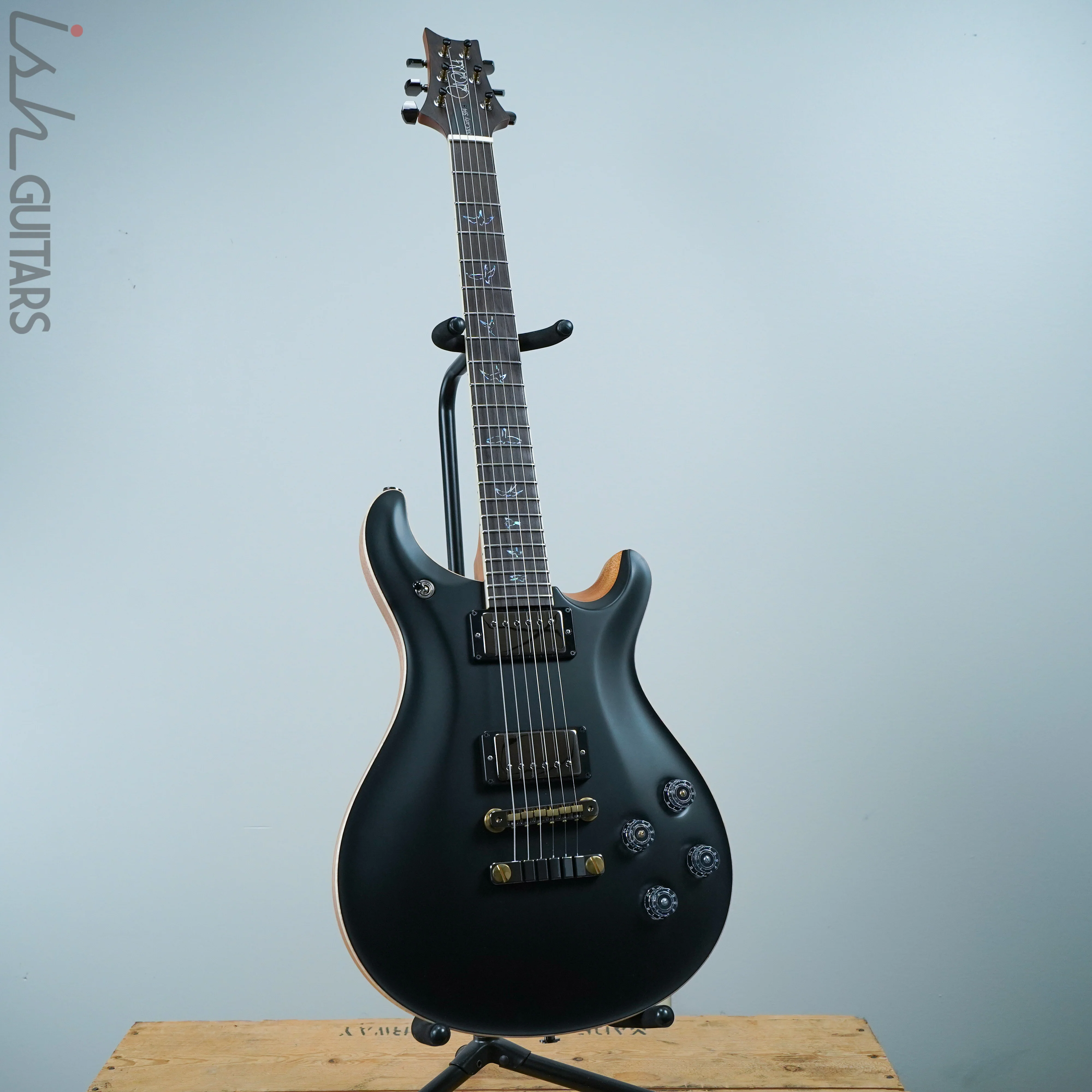 2020 PRS Paul Reed Smith McCarty 594 Wood Library Opaque Satin Black - Image 2