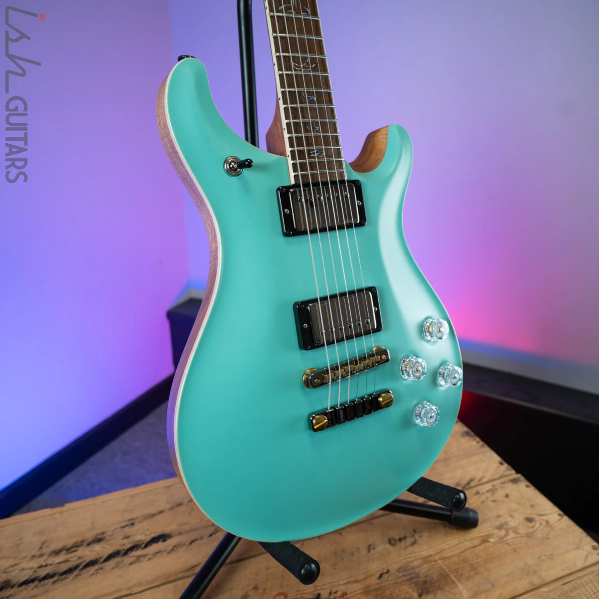 2020 PRS McCarty 594 Wood Library Opaque Seafoam Green Satin - Image 5