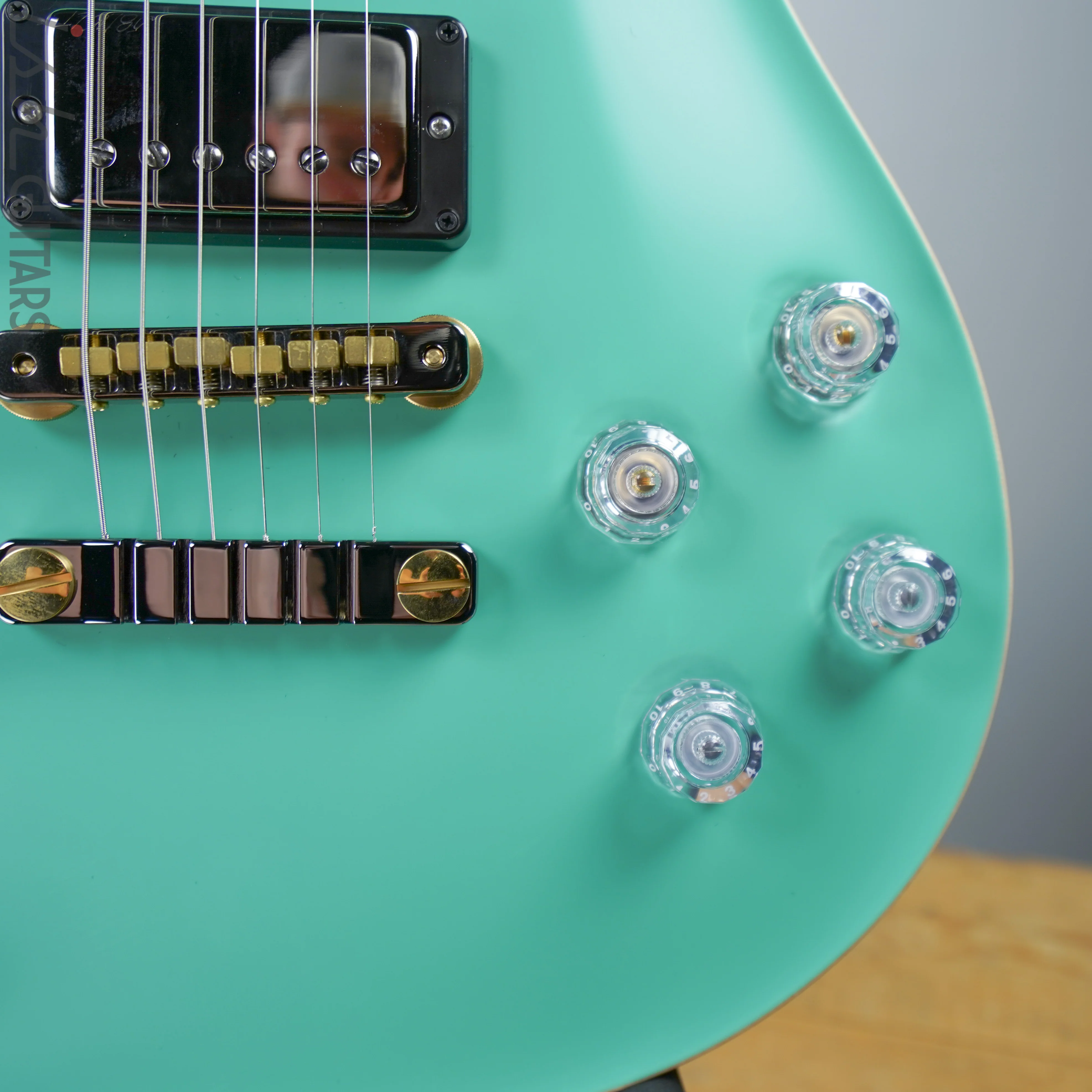 2020 PRS Paul Reed Smith McCarty 594 Wood Library Opaque Seafoam Green Satin - Image 4