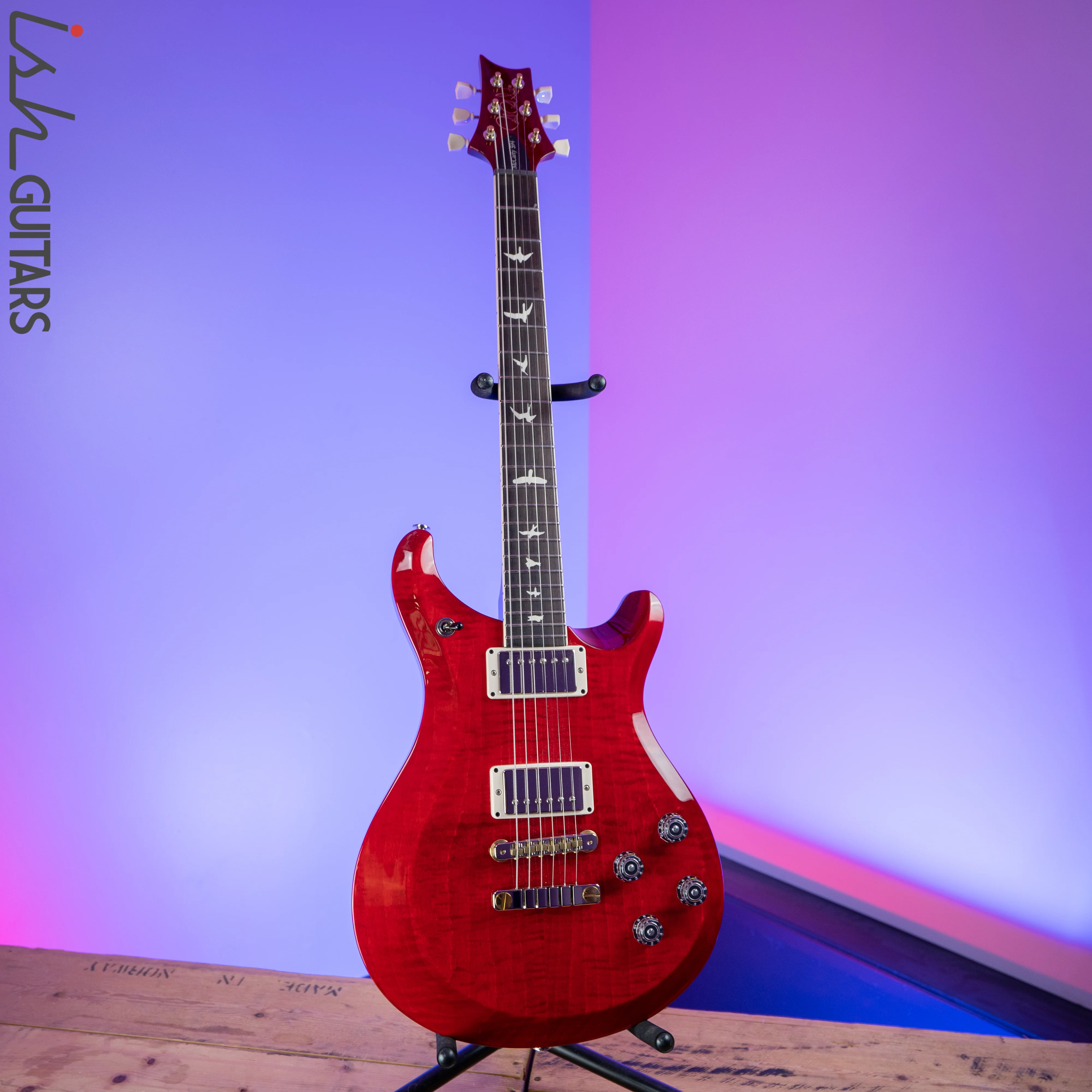 2020 PRS Paul Reed Smith S2 McCarty 594 Scarlet Red - Image 2
