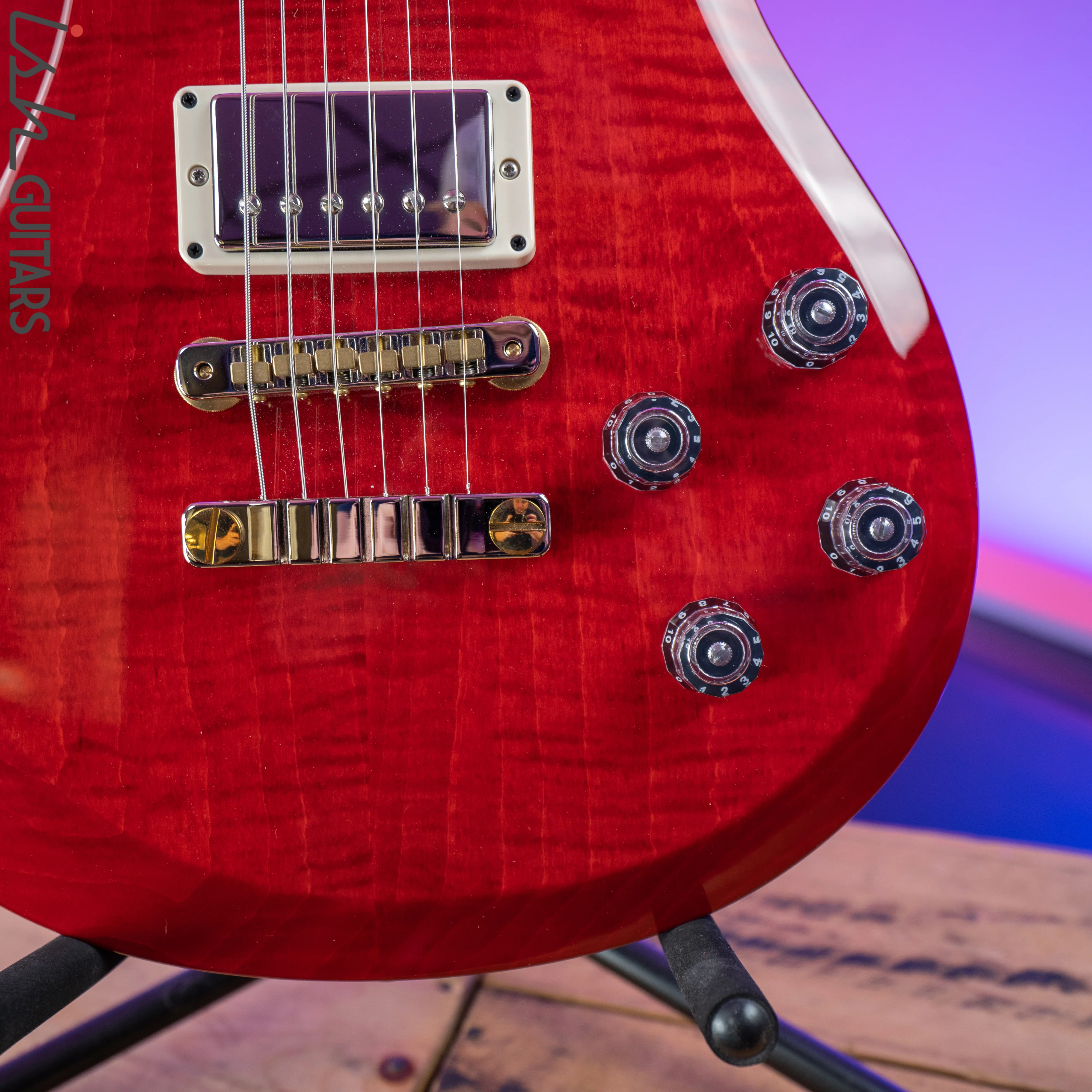 2020 PRS Paul Reed Smith S2 McCarty 594 Scarlet Red - Image 4