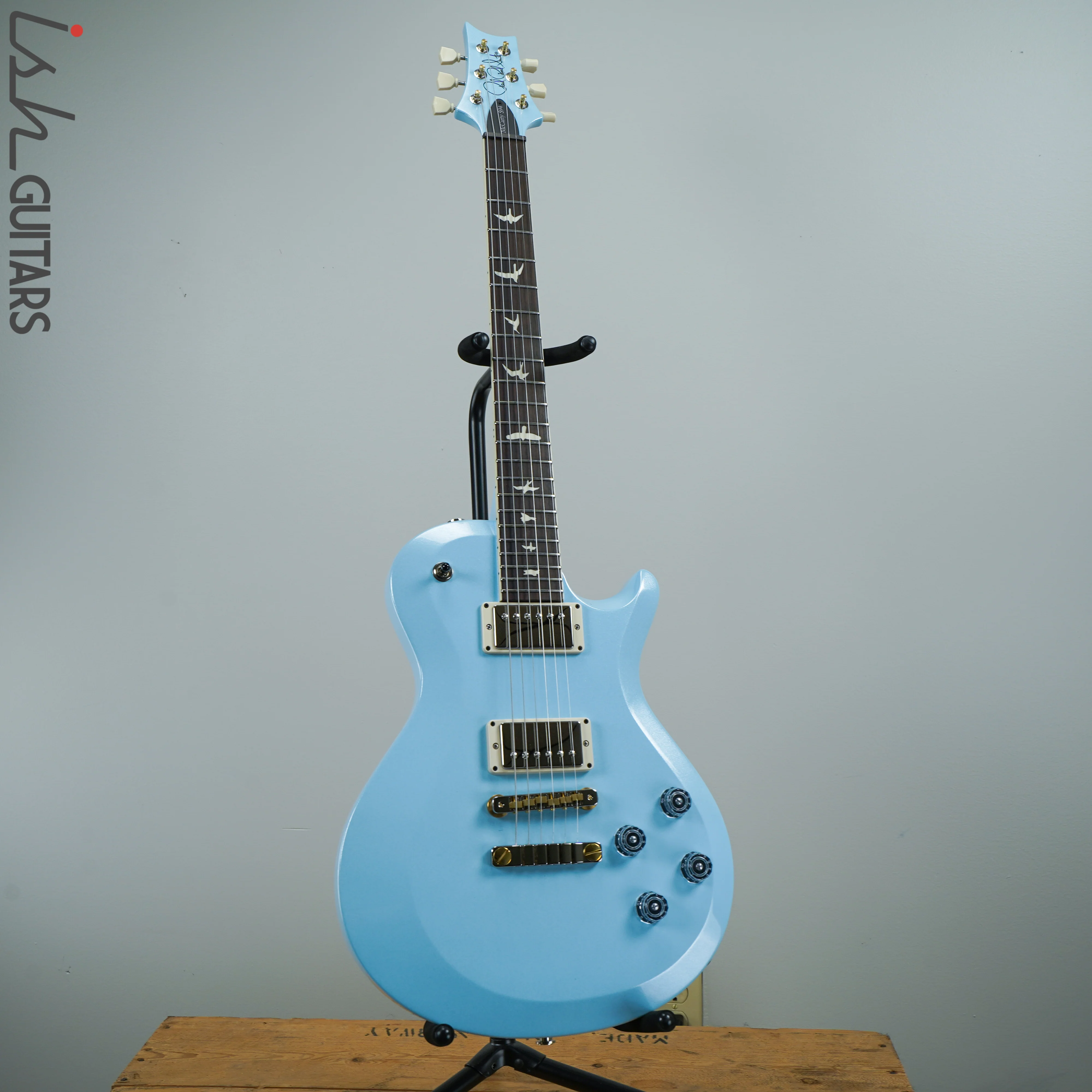 2020 PRS Paul Reed Smith S2 Singlecut McCarty 594 Custom Color Powder Blue Metallic - Image 2
