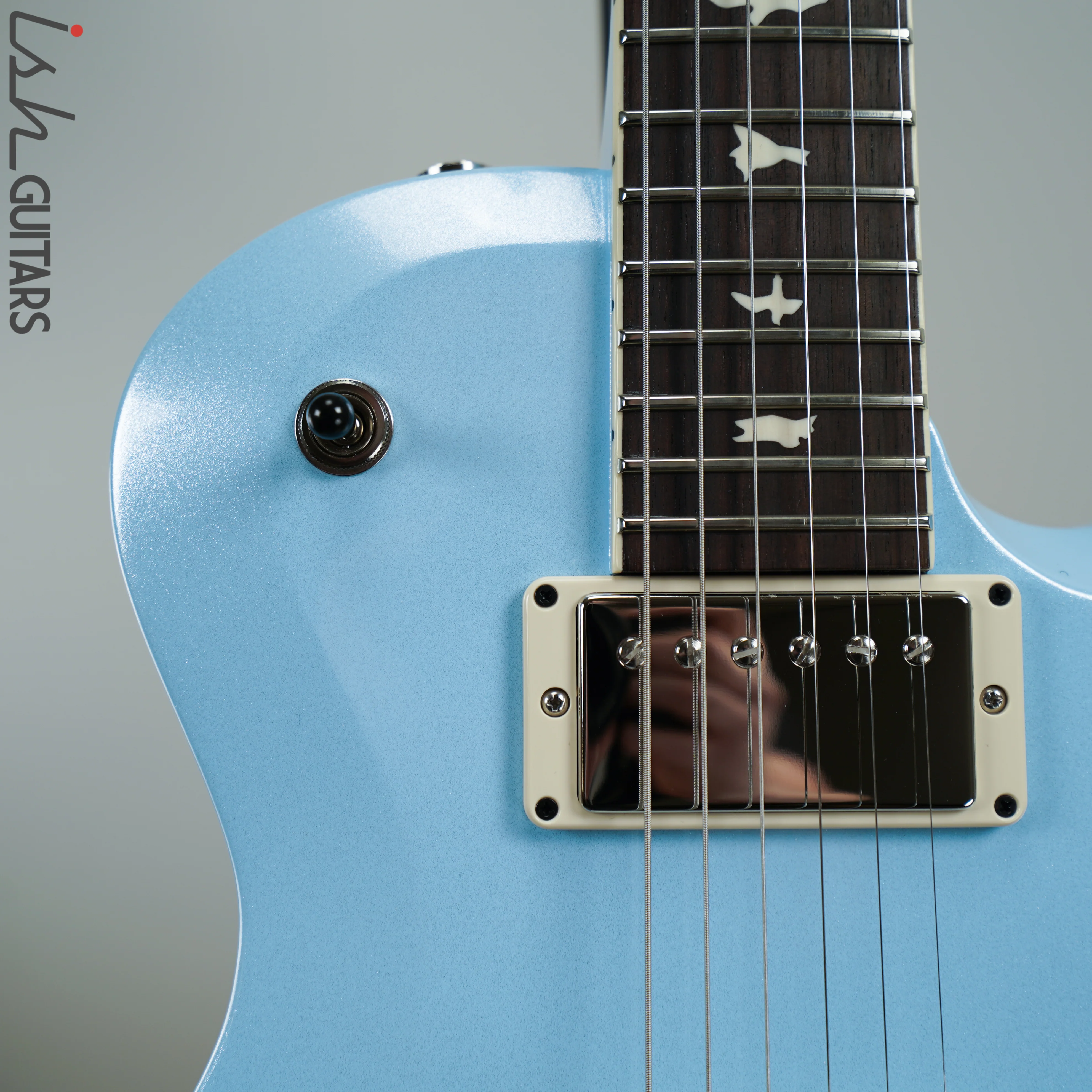2020 PRS Paul Reed Smith S2 Singlecut McCarty 594 Custom Color Powder Blue Metallic - Image 3