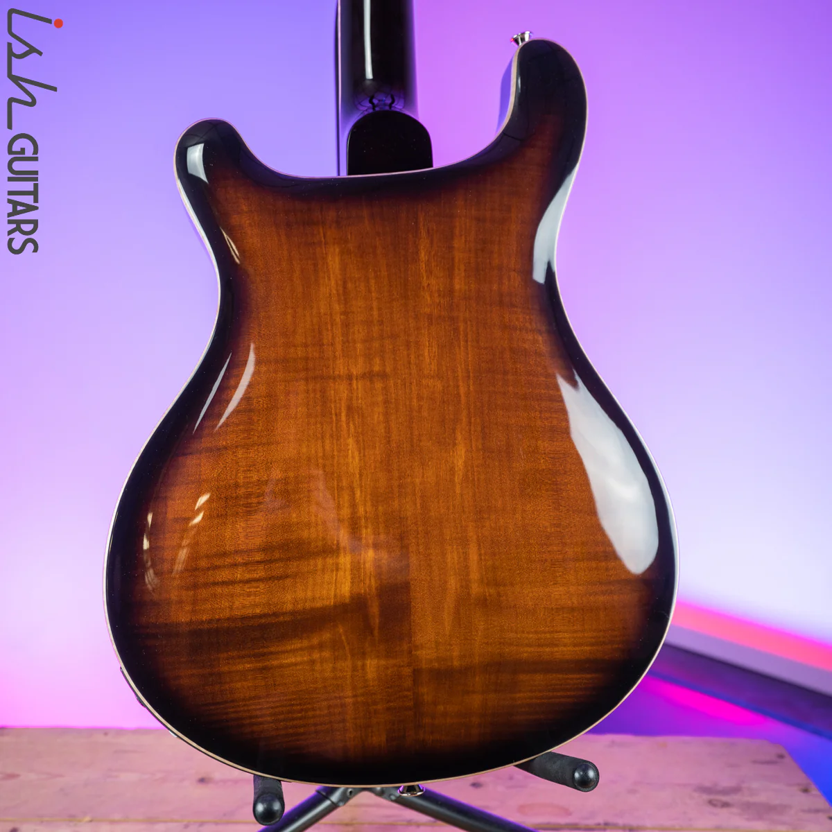 2020 PRS Paul Reed Smith SE Hollowbody II Piezo Black Gold Burst - Image 8