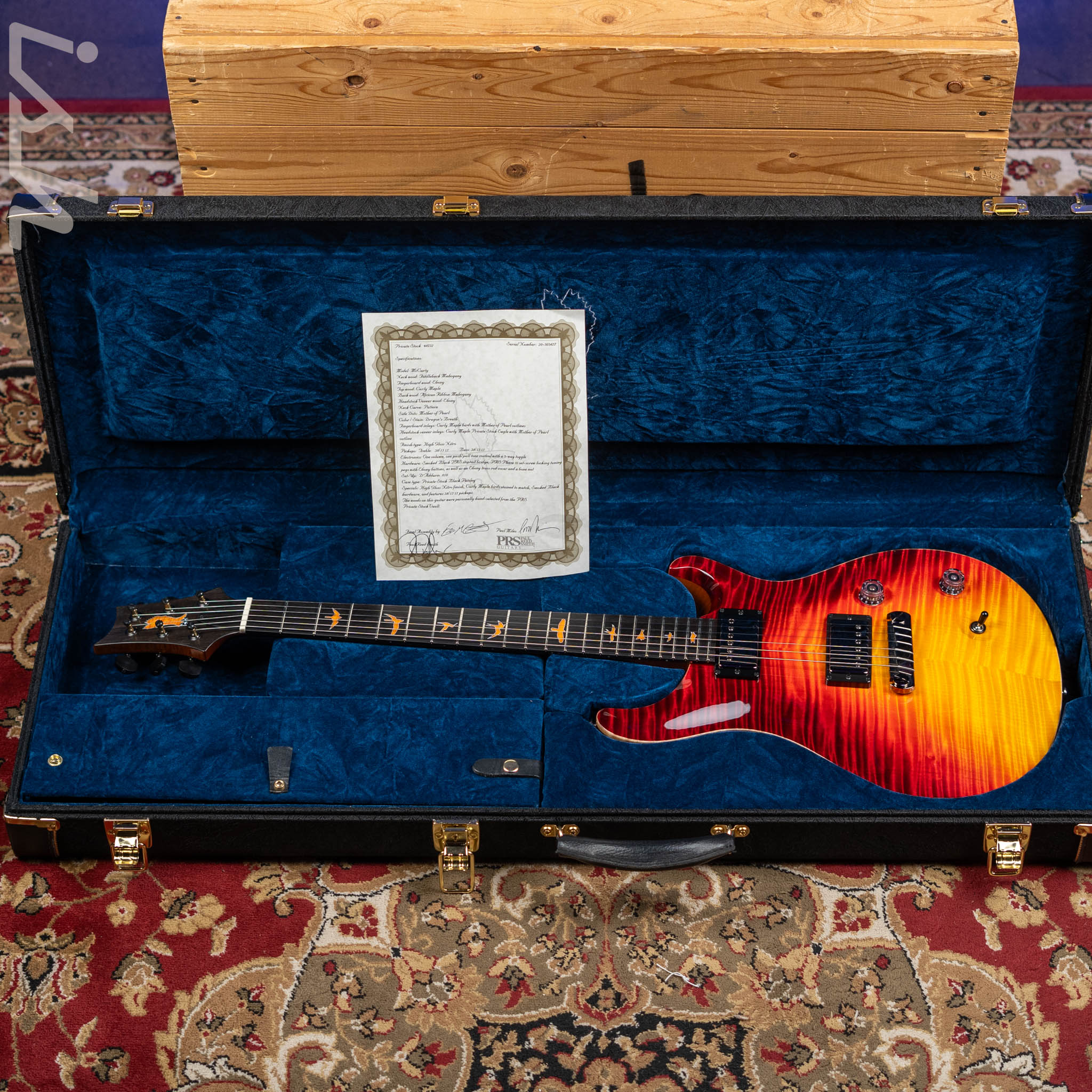 2020 PRS Private Stock McCarty Dragon's Breath Glow - Image 15
