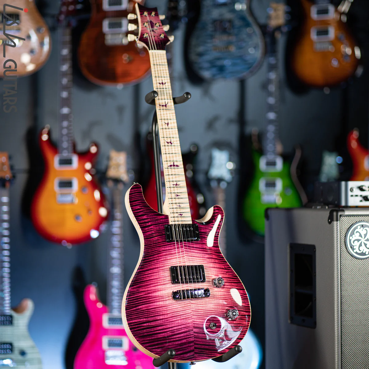 2020 NAMM Display PRS Private Stock McCarty Midnight Orchid Glow - Image 2