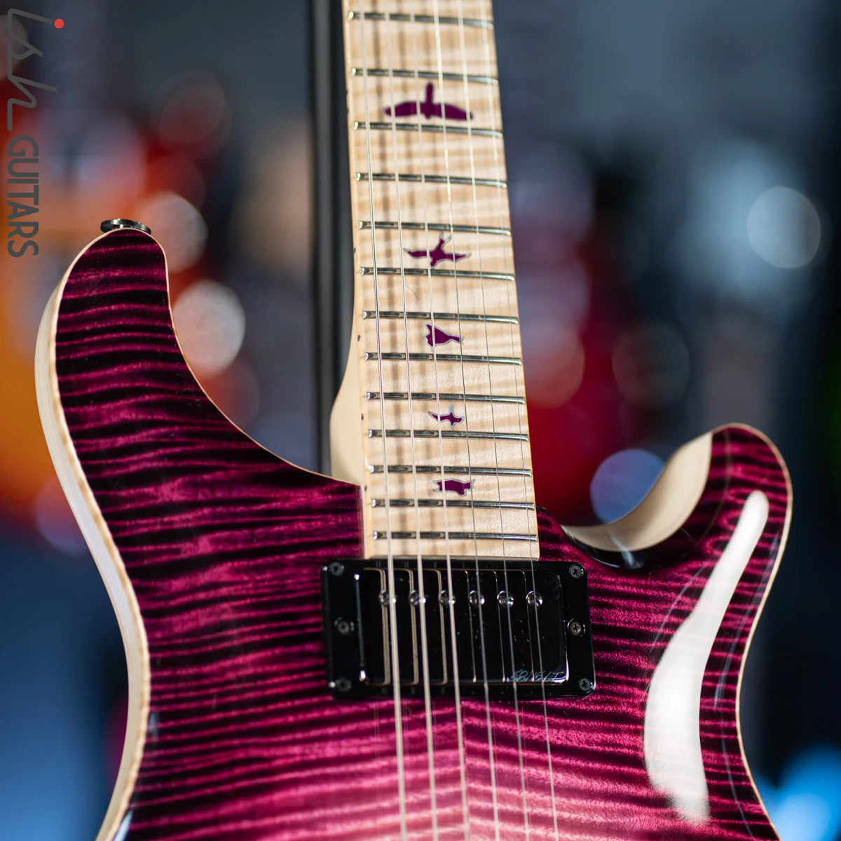 2020 NAMM Display PRS Private Stock McCarty Midnight Orchid Glow - Image 4