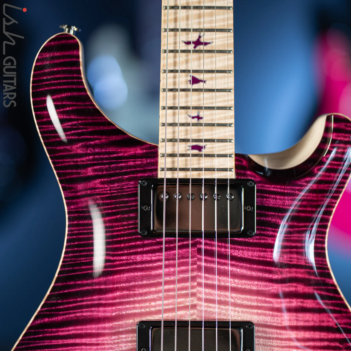 2020 NAMM Display PRS Private Stock McCarty Midnight Orchid Glow - Image 6
