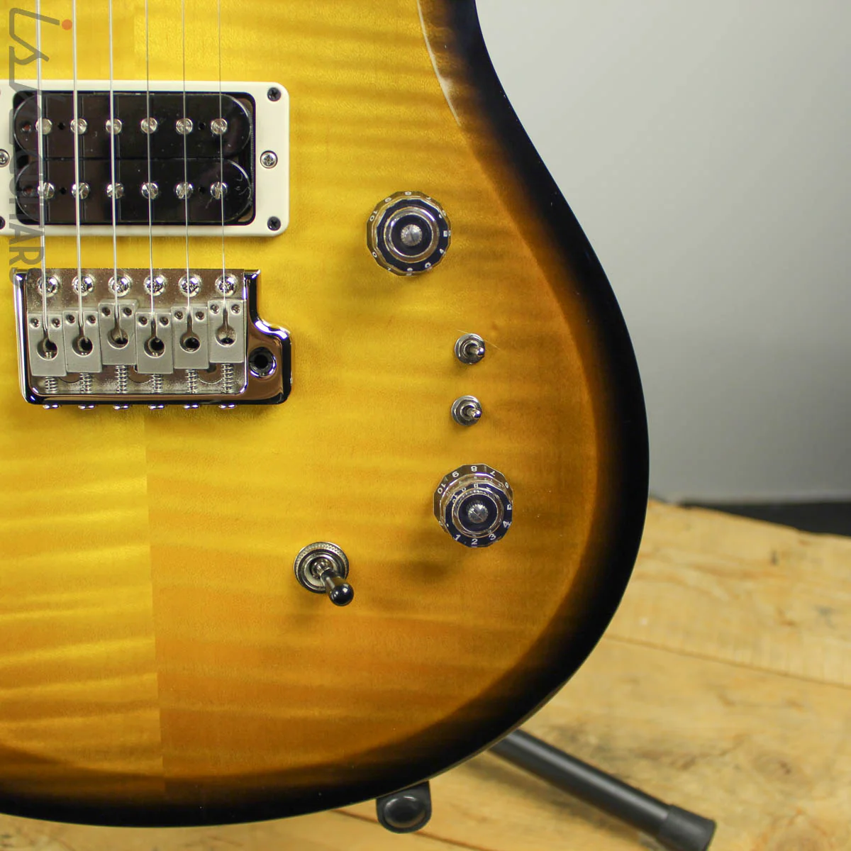 2020 PRS S2 Custom 24 35th Anniversary Amber Smokeburst - Image 2