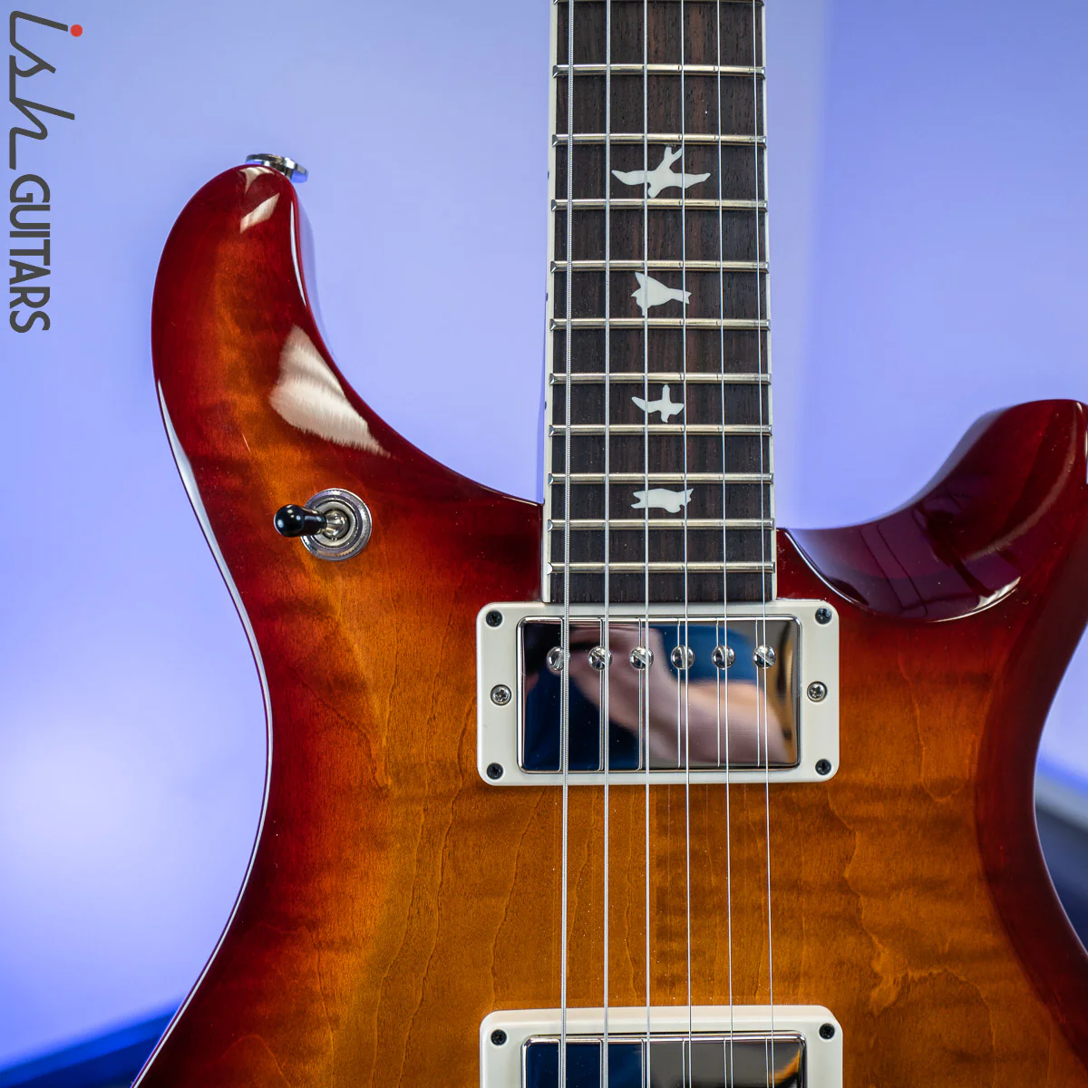PRS S2 McCarty 594 Dark Cherry Sunburst - Image 3